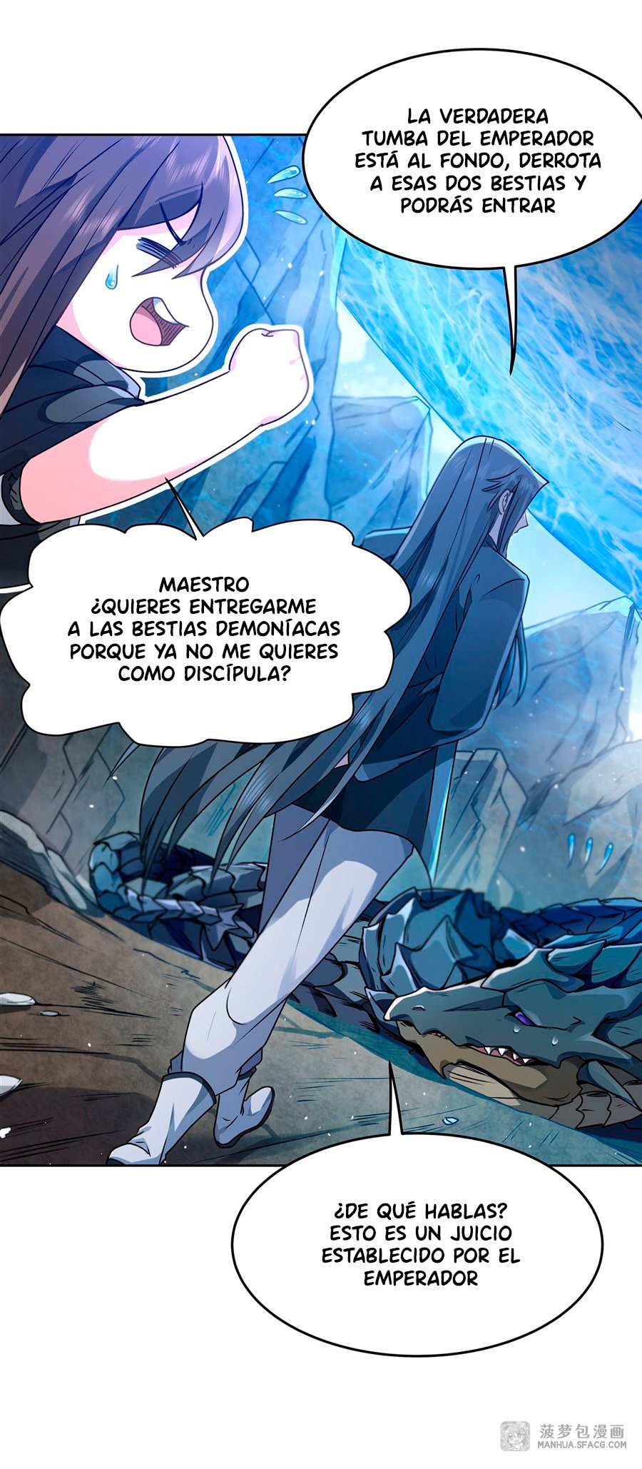 Mis Aprendices Femeninas en el Futuro serán Peces Gordos Capitulo 10: Ruinas submarinas página 30