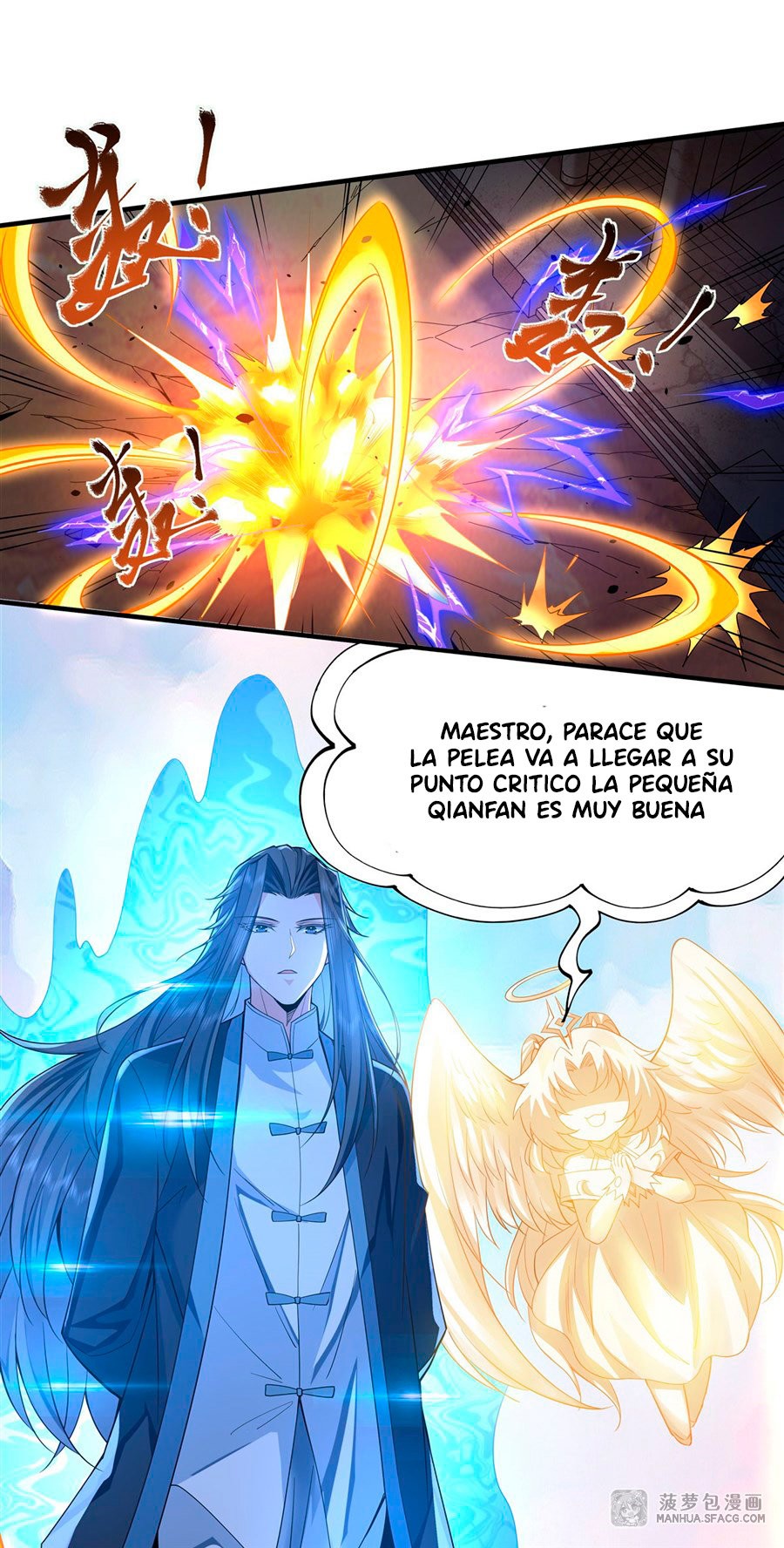 Mis Aprendices Femeninas en el Futuro serán Peces Gordos Capitulo 11: La lucha contra la bestia página 45