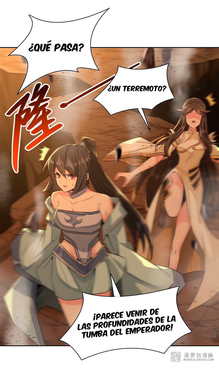 Mis Aprendices Femeninas en el Futuro serán Peces Gordos Capitulo 13: Ex emperador página 32