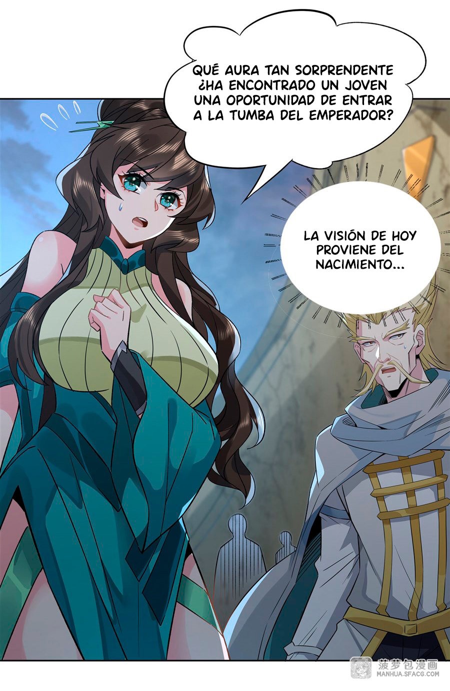 Mis Aprendices Femeninas en el Futuro serán Peces Gordos Capitulo 13: Ex emperador página 33