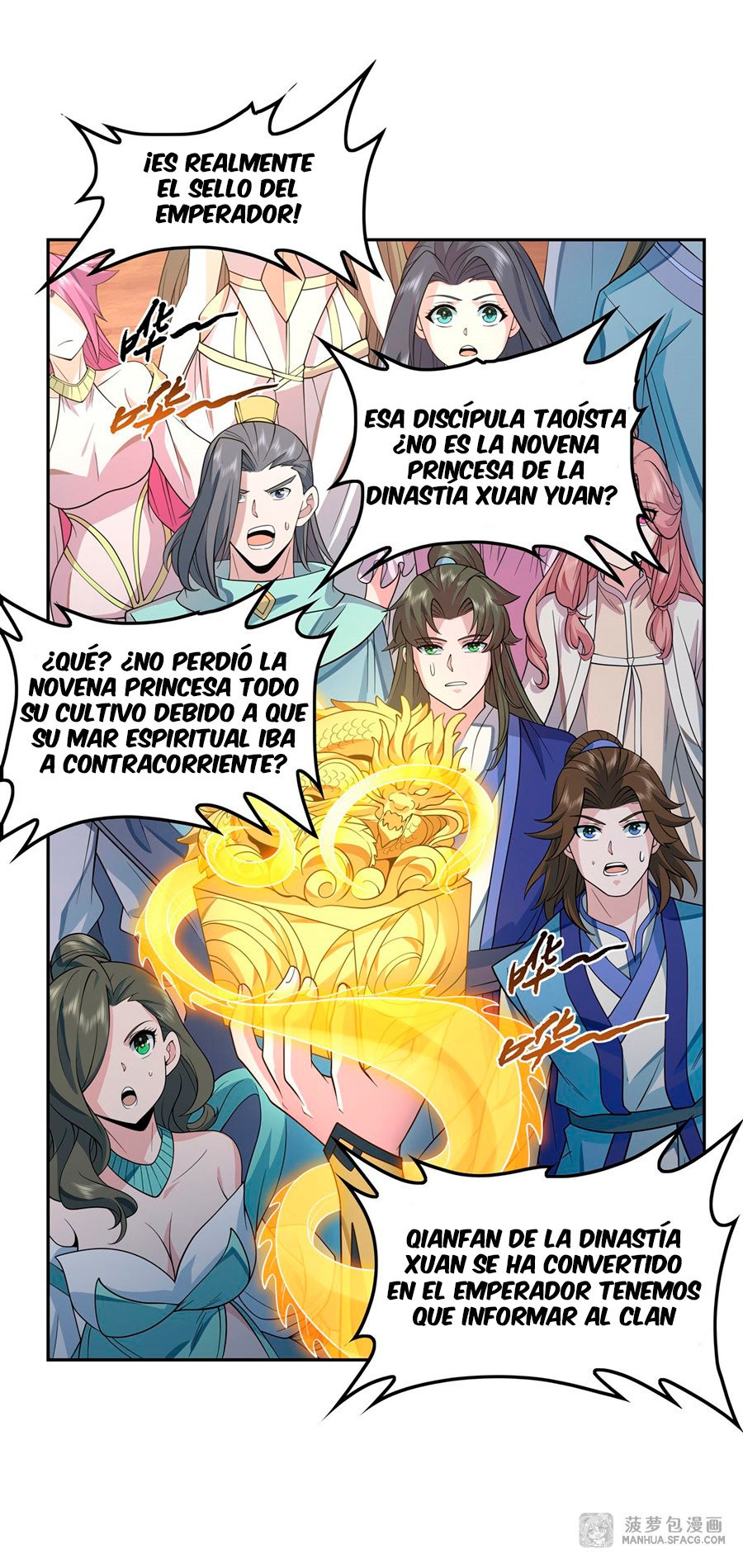 Mis Aprendices Femeninas en el Futuro serán Peces Gordos Capitulo 14: La nueva generación de emperadores página 45