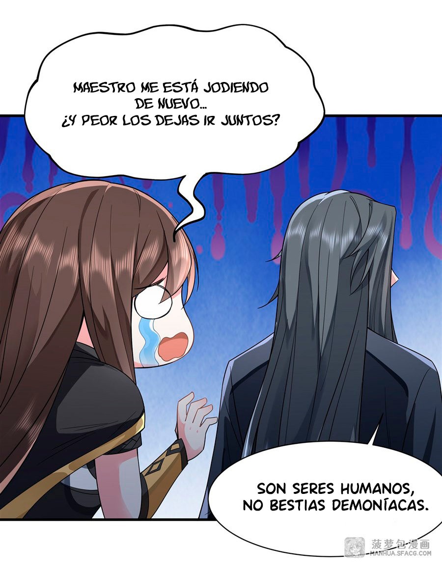 Mis Aprendices Femeninas en el Futuro serán Peces Gordos Capitulo 15: El maestro se vuelve feroz en línea página 45