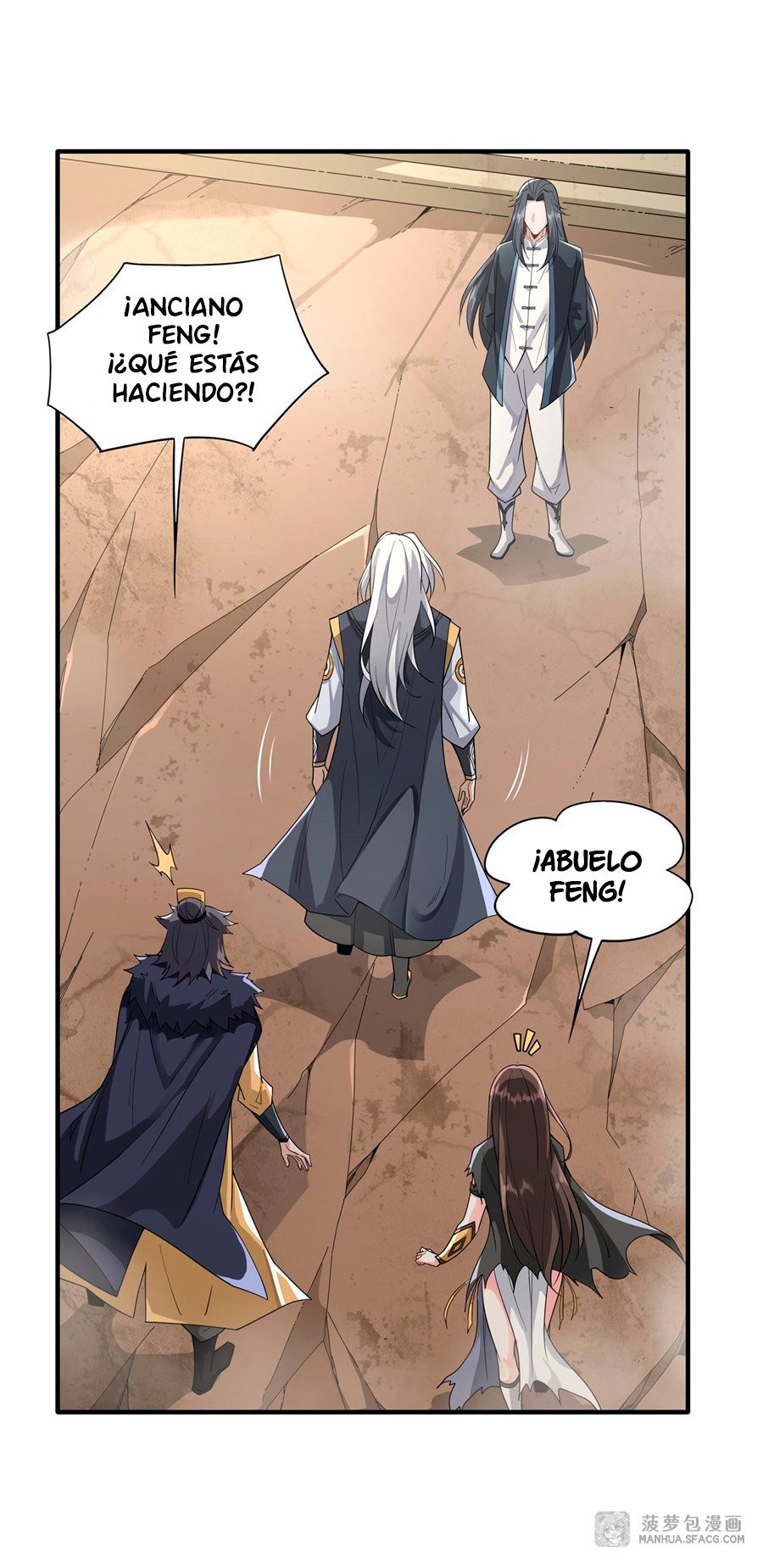 Mis Aprendices Femeninas en el Futuro serán Peces Gordos Capitulo 17: El hombre detrás de escena página 18