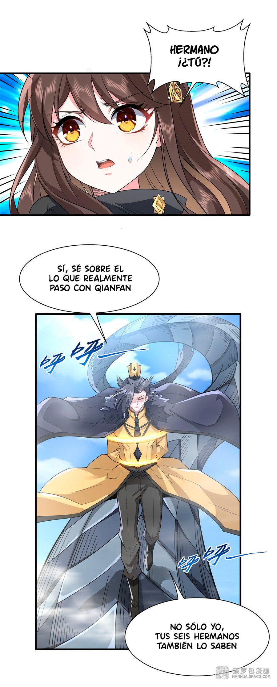 Mis Aprendices Femeninas en el Futuro serán Peces Gordos Capitulo 17: El hombre detrás de escena página 35