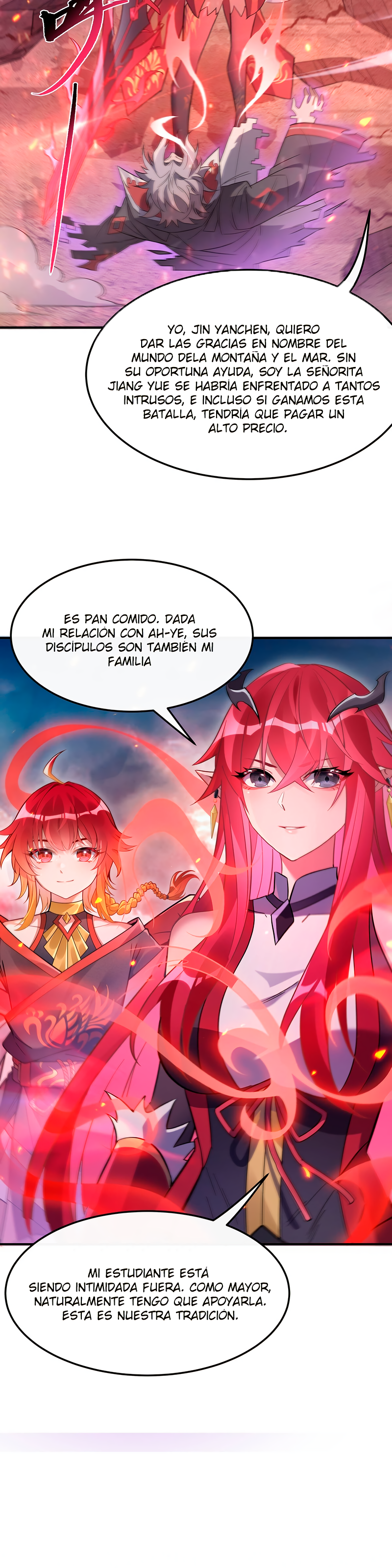Mis Aprendices Femeninas en el Futuro serán Peces Gordos Capitulo 243 página 14