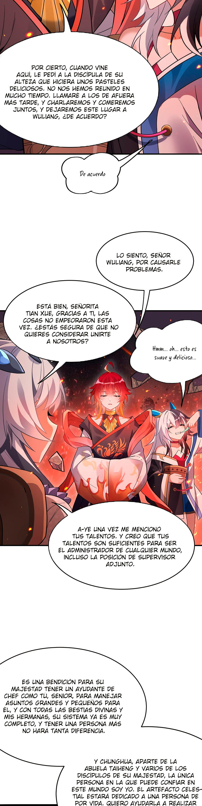 Mis Aprendices Femeninas en el Futuro serán Peces Gordos Capitulo 250 página 13