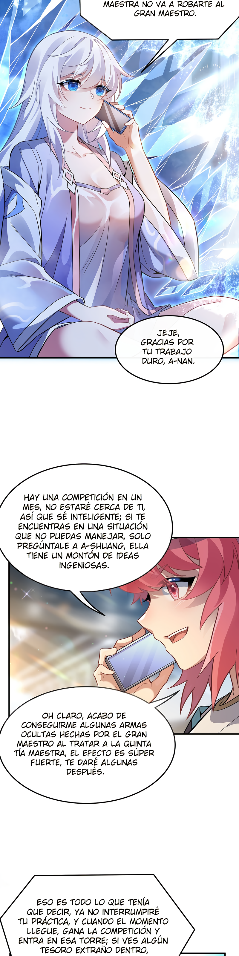 Mis Aprendices Femeninas en el Futuro serán Peces Gordos Capitulo 266 página 8