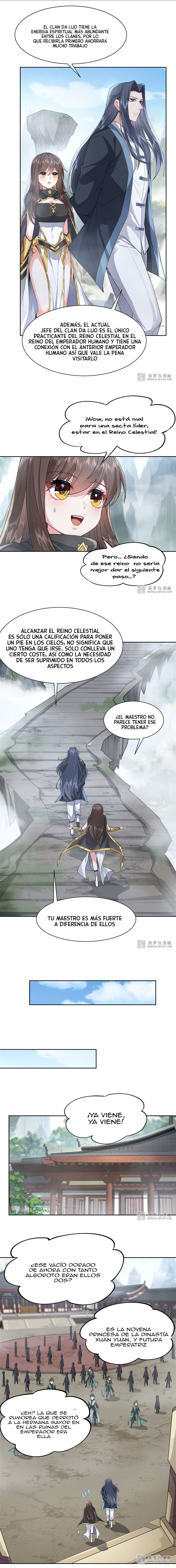 Mis Aprendices Femeninas en el Futuro serán Peces Gordos Capitulo 30: La primera aparición de Dios página 5