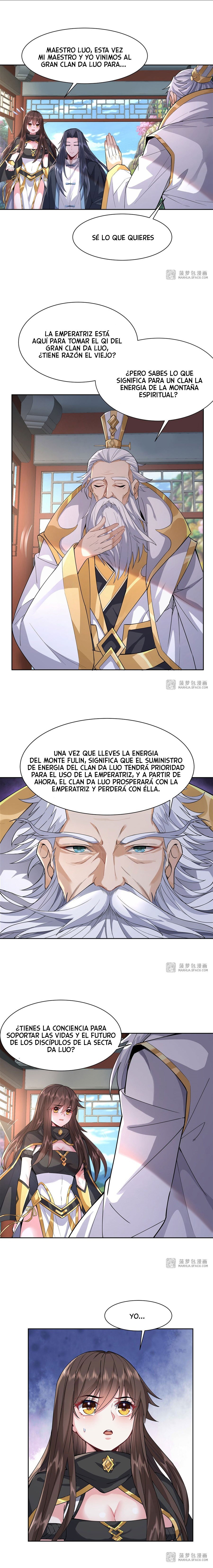 Mis Aprendices Femeninas en el Futuro serán Peces Gordos Capitulo 30: La primera aparición de Dios página 8