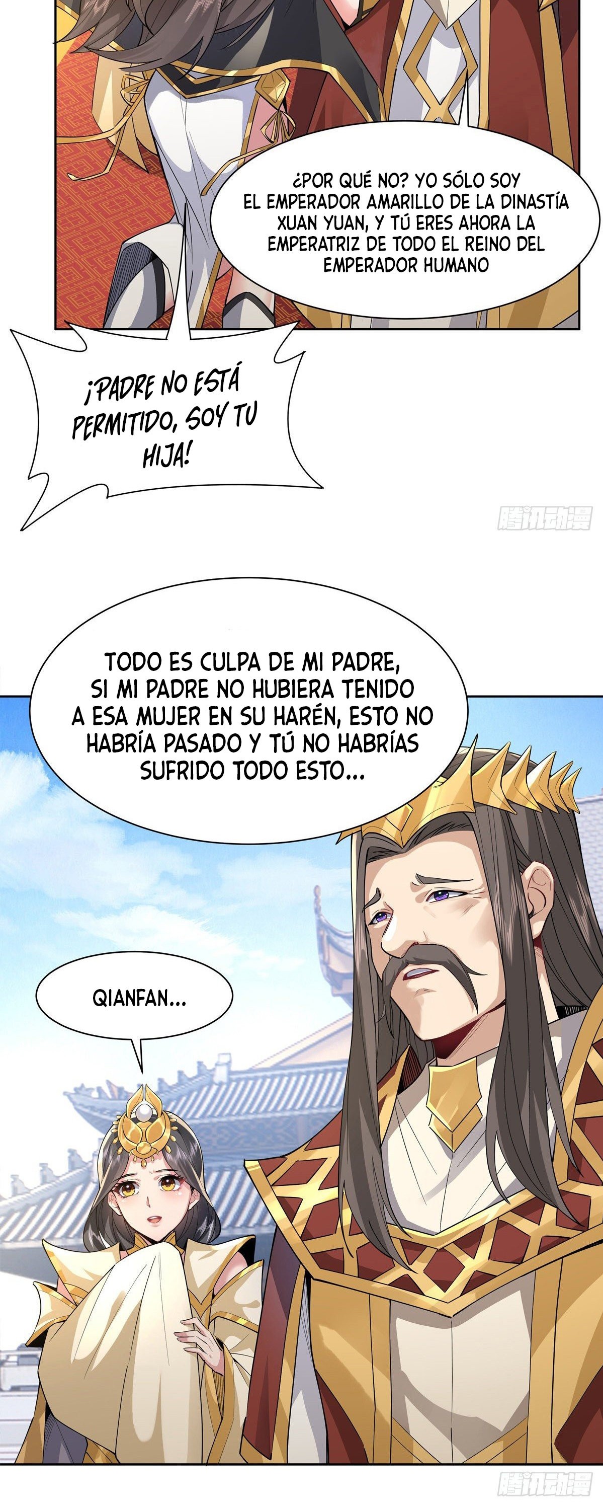 Mis Aprendices Femeninas en el Futuro serán Peces Gordos Capitulo 35: ¿Soy yo la emperatriz? página 12