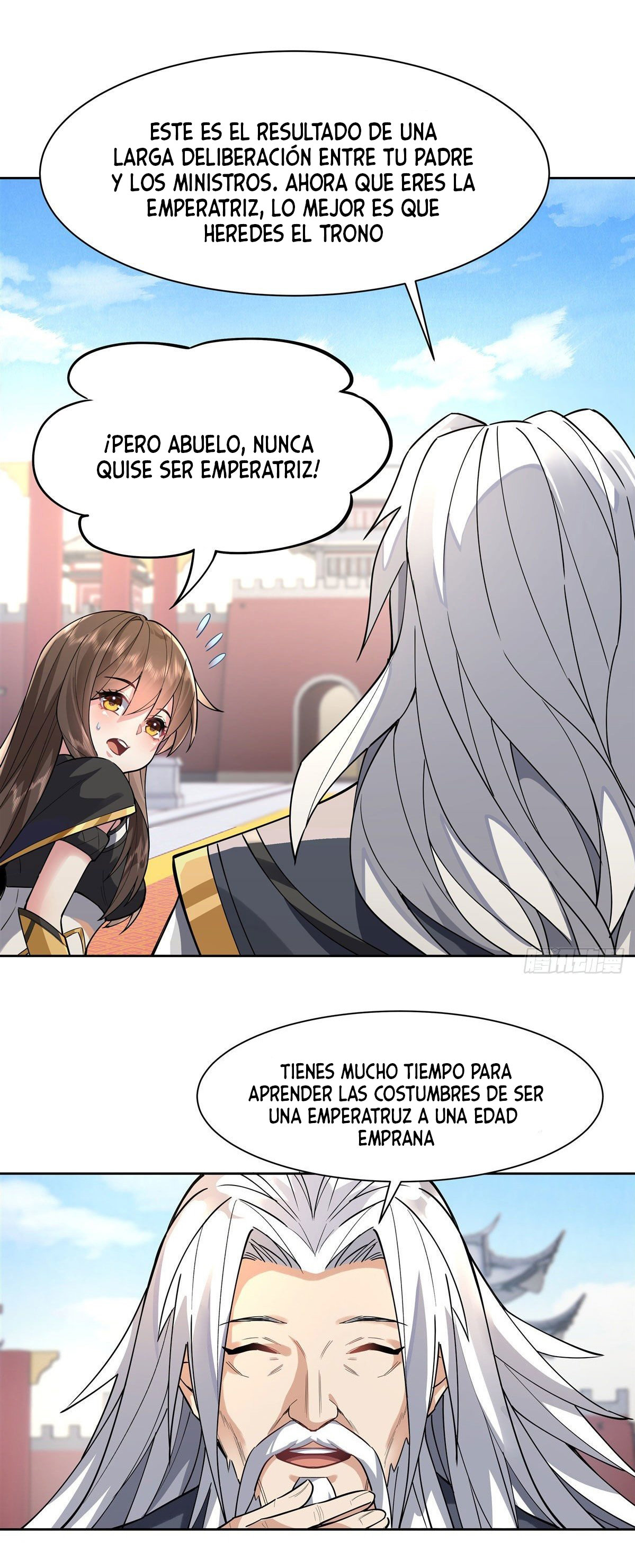 Mis Aprendices Femeninas en el Futuro serán Peces Gordos Capitulo 35: ¿Soy yo la emperatriz? página 18