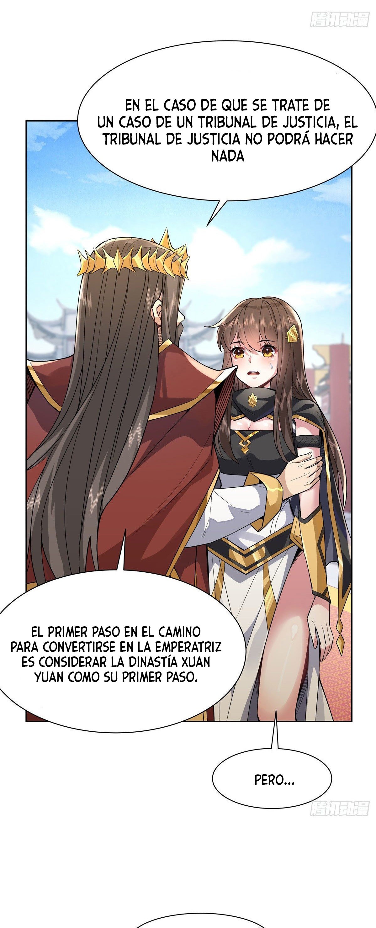 Mis Aprendices Femeninas en el Futuro serán Peces Gordos Capitulo 35: ¿Soy yo la emperatriz? página 19