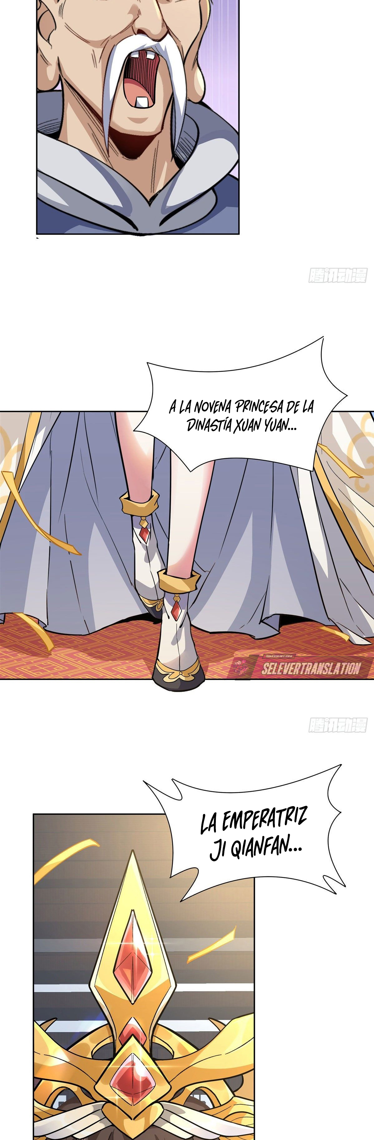 Mis Aprendices Femeninas en el Futuro serán Peces Gordos Capitulo 36: La ceremonia de entronización página 22