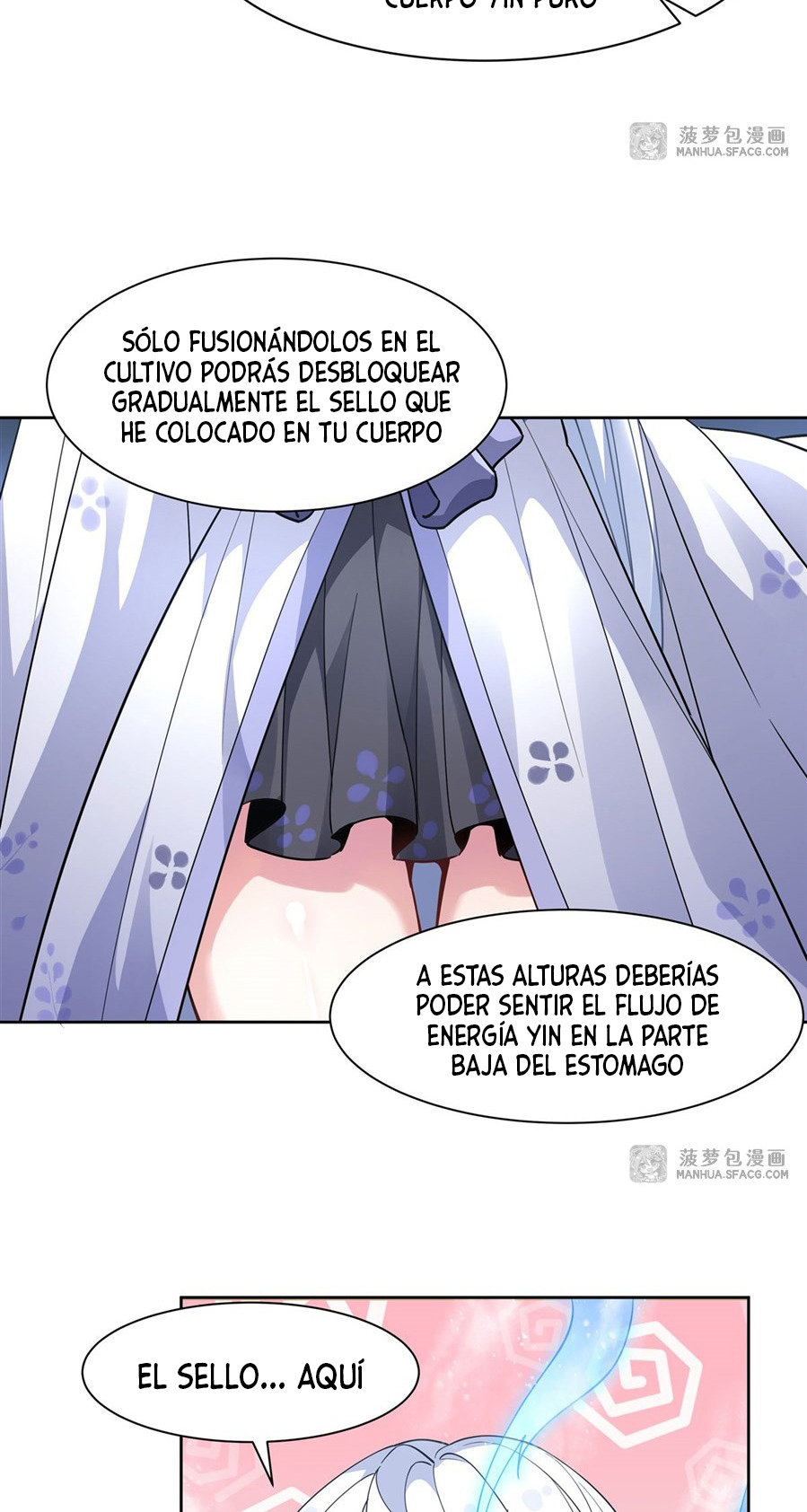 Mis Aprendices Femeninas en el Futuro serán Peces Gordos Capitulo 41: Marioneta humana celestial página 22