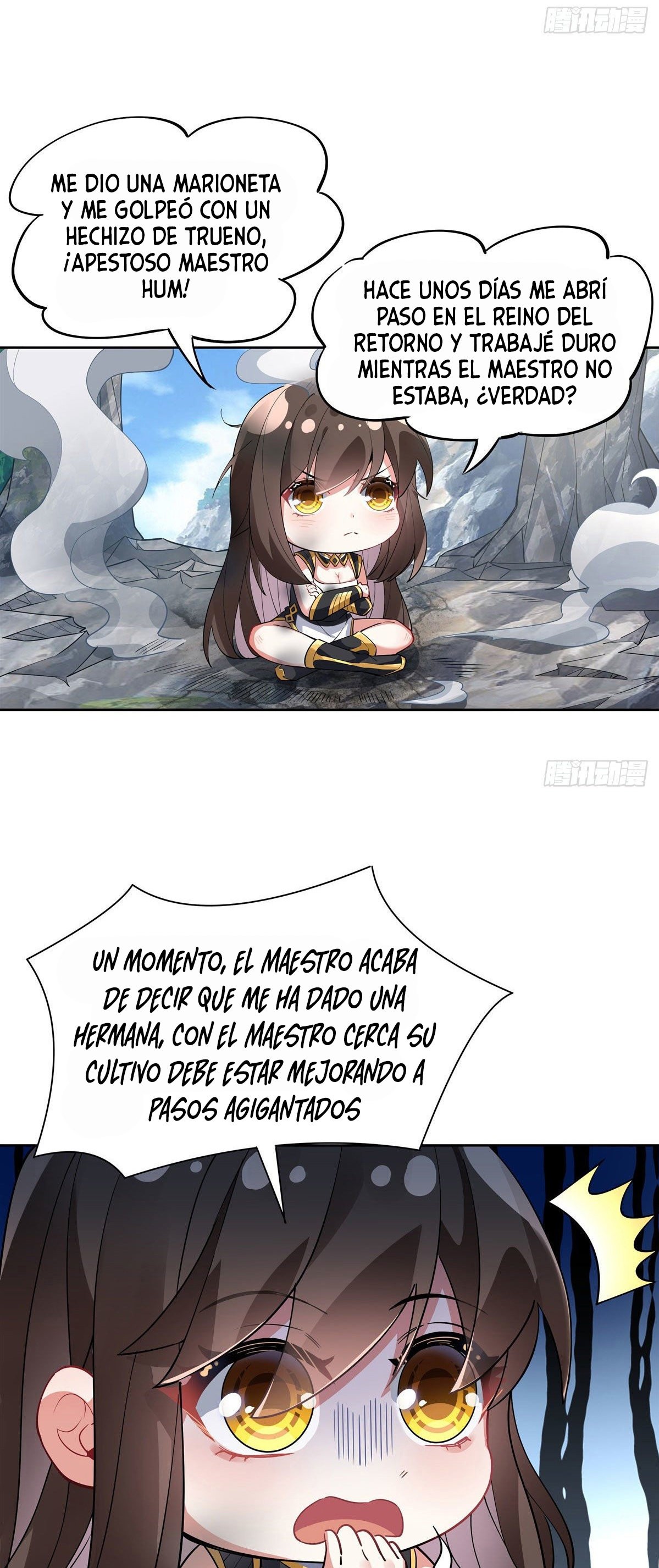 Mis Aprendices Femeninas en el Futuro serán Peces Gordos Capitulo 42: Tomar la forma de maestro página 37