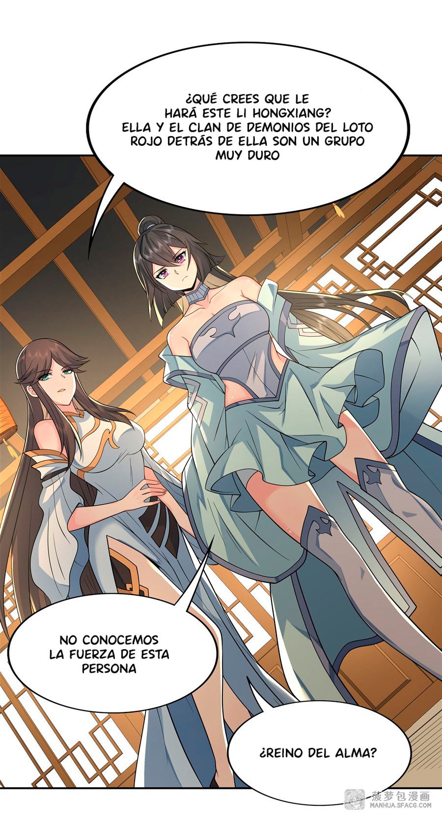 Mis Aprendices Femeninas en el Futuro serán Peces Gordos Capitulo 5: El malvado se arrastra página 15