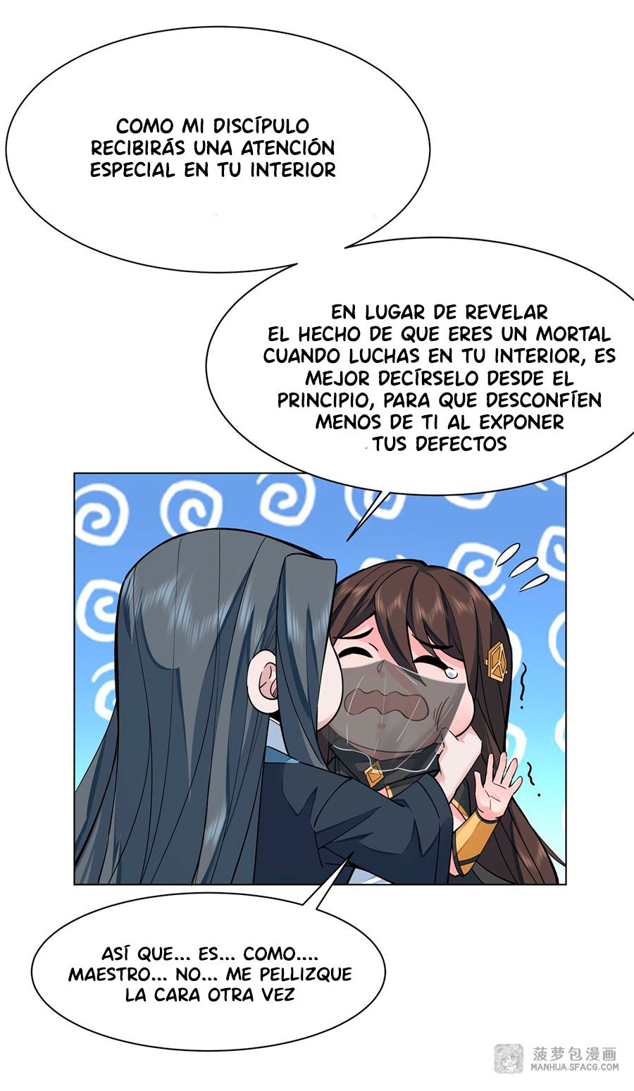 Mis Aprendices Femeninas en el Futuro serán Peces Gordos Capitulo 6: Un buen maestro no vende a sus discípulos página 40