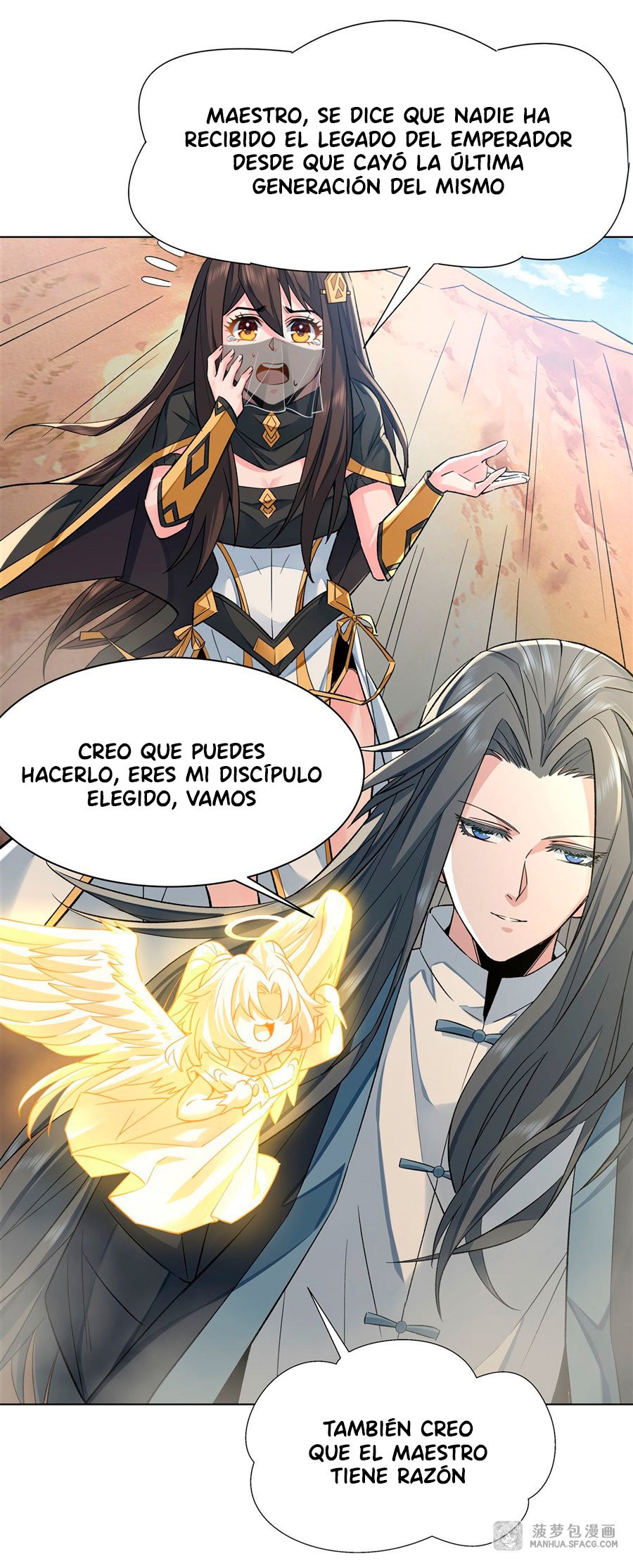 Mis Aprendices Femeninas en el Futuro serán Peces Gordos Capitulo 6: Un buen maestro no vende a sus discípulos página 43