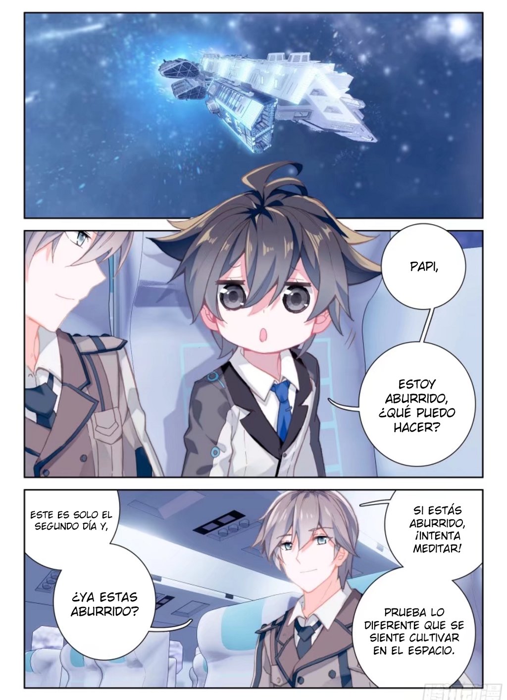 Combat Continent IV Capitulo 12.5: Abordo de la Nave Espacial página 4