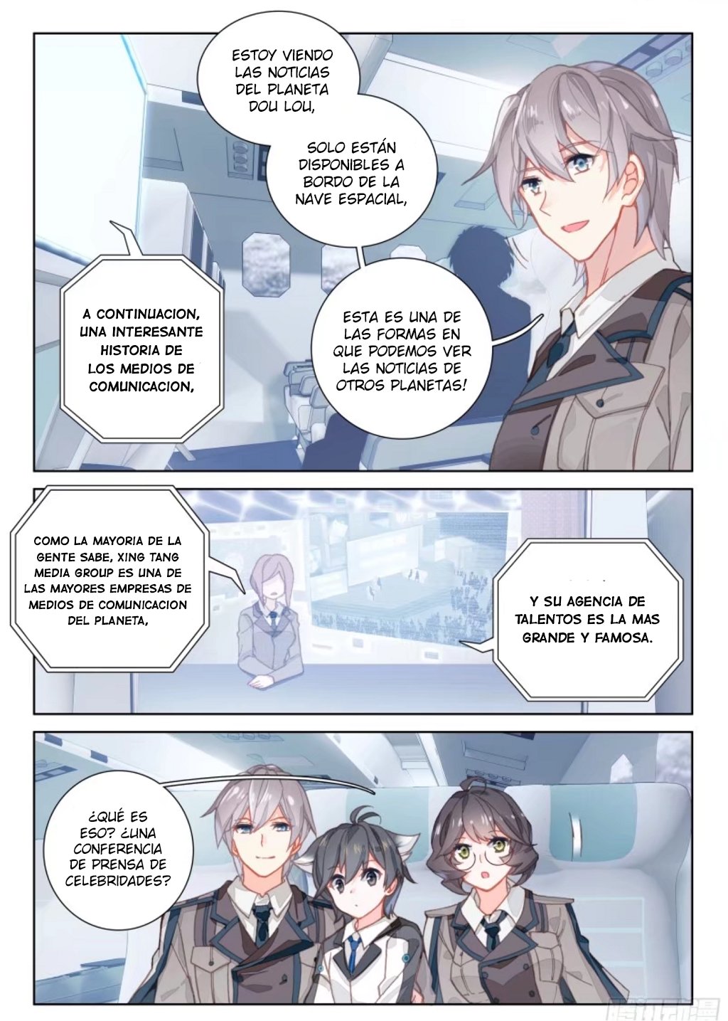 Combat Continent IV Capitulo 12.5: Abordo de la Nave Espacial página 8