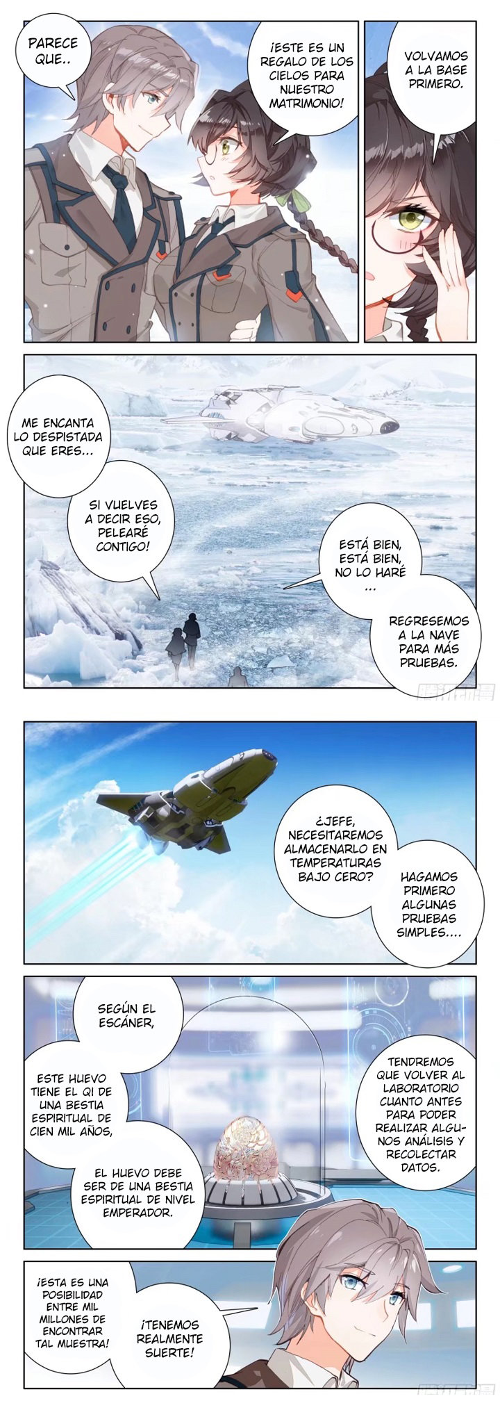 Combat Continent IV Capitulo 2: El niño del huevo página 4