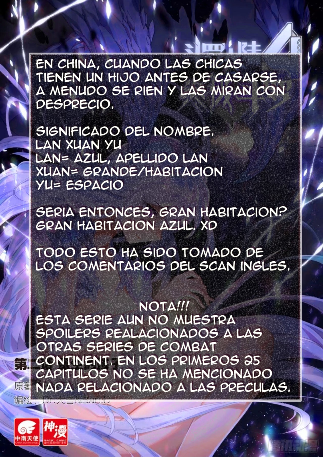Combat Continent IV Capitulo 3: Lan Xuan Yu página 10