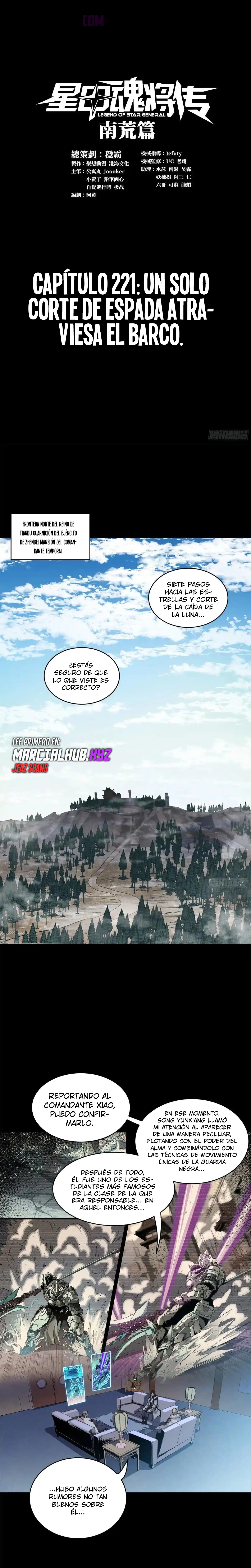 La Leyenda De La Estrella General Capitulo 221 página 5