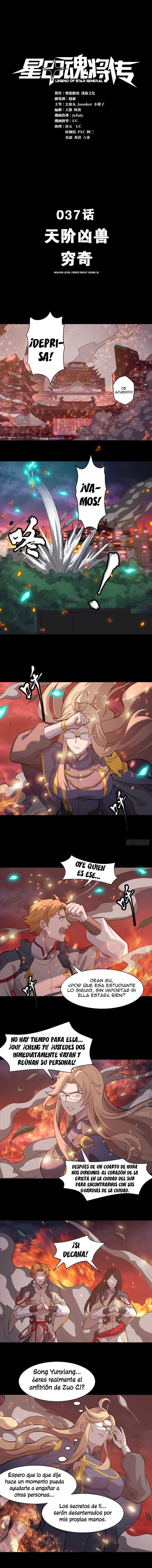 La Leyenda De La Estrella General Capitulo 37 página 2