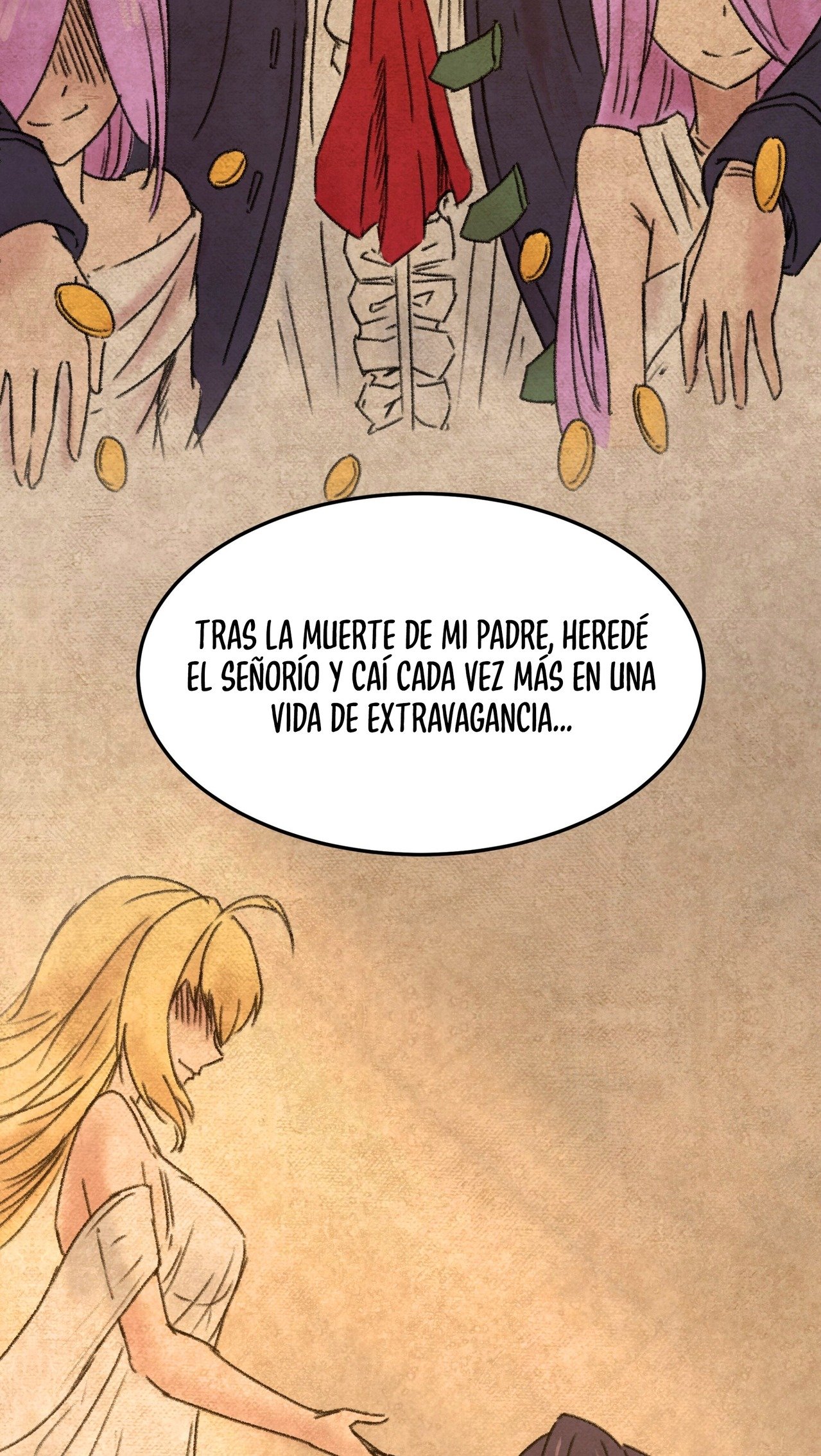 Este valiente es un supremacista del dinero Capitulo 2 página 37