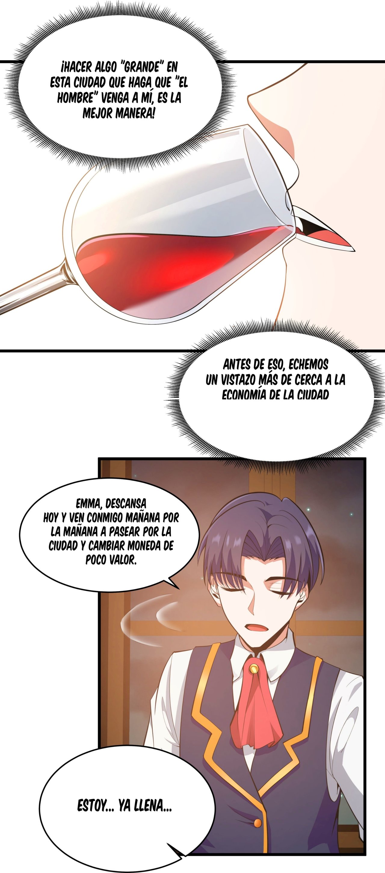 Este valiente es un supremacista del dinero Capitulo 4 página 8