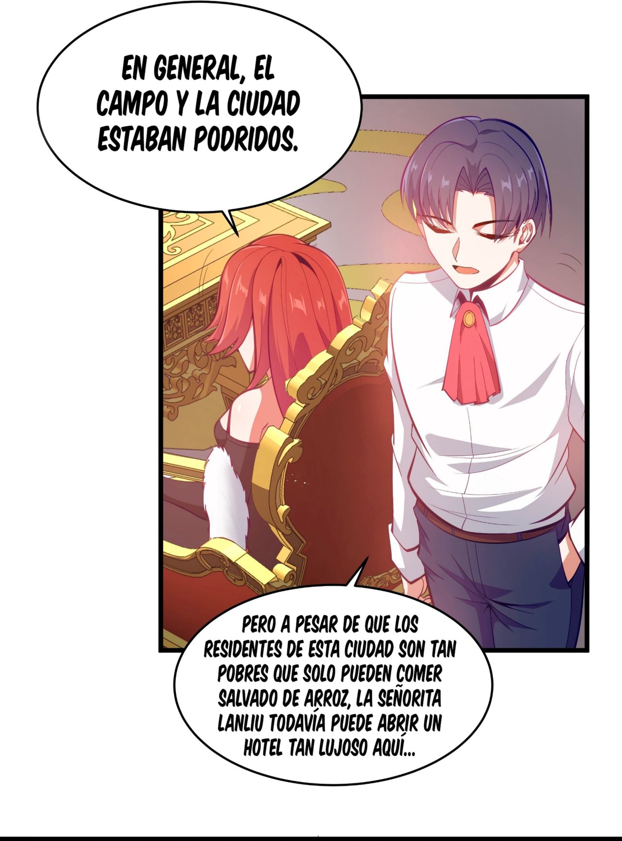 Este valiente es un supremacista del dinero Capitulo 5 página 35