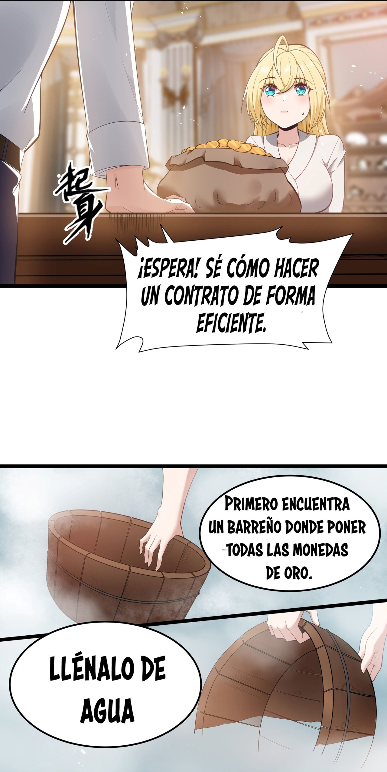 Este valiente es un supremacista del dinero Capitulo 6 página 50