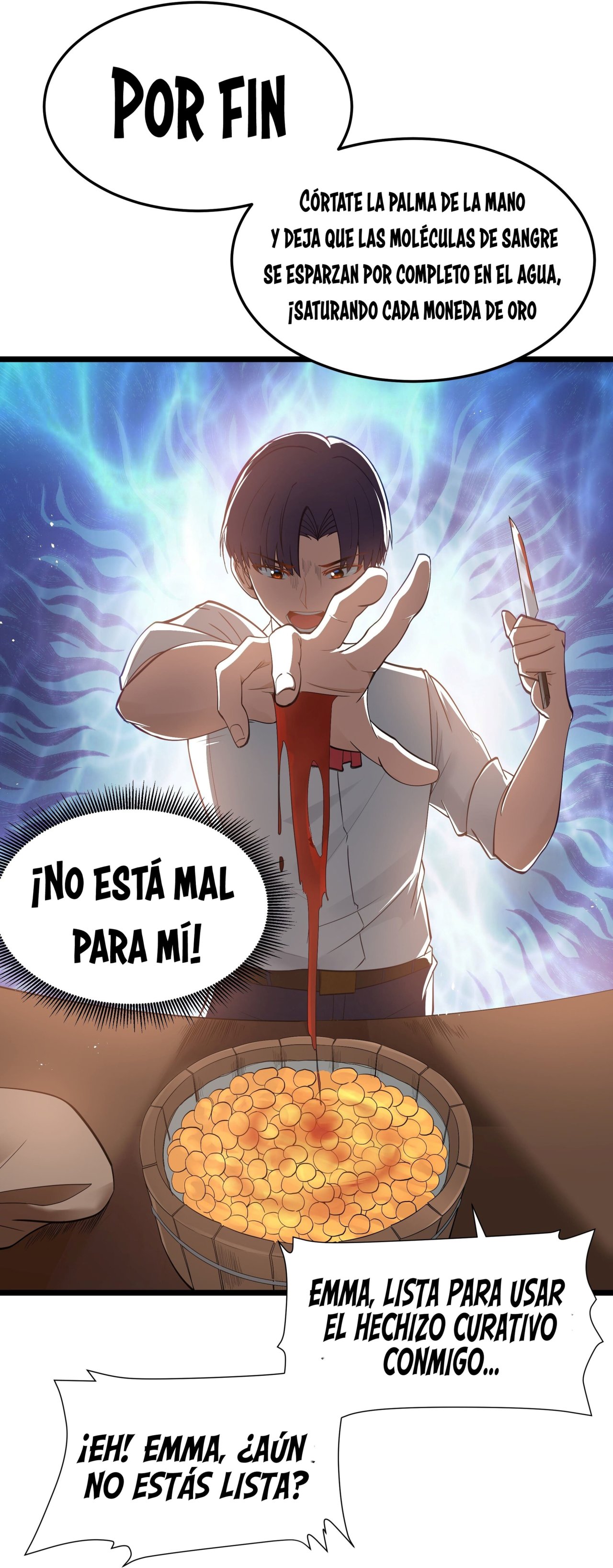 Este valiente es un supremacista del dinero Capitulo 6 página 52