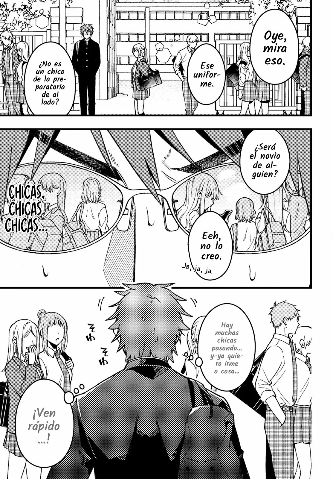 ¡Quiero entender a Wakaba-chan! Capitulo 1 página 4