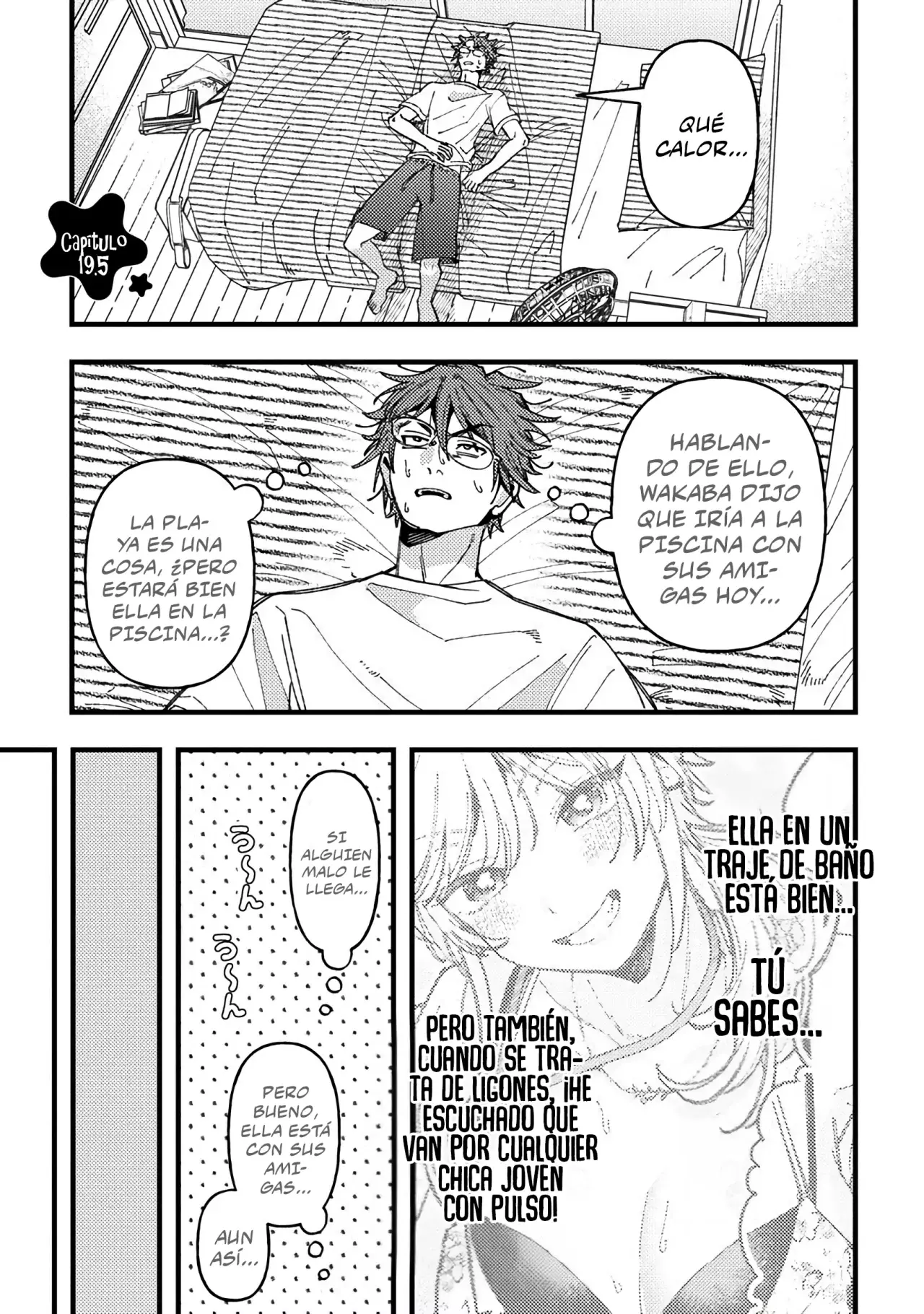 ¡Quiero entender a Wakaba-chan! Capitulo 19.5 página 3