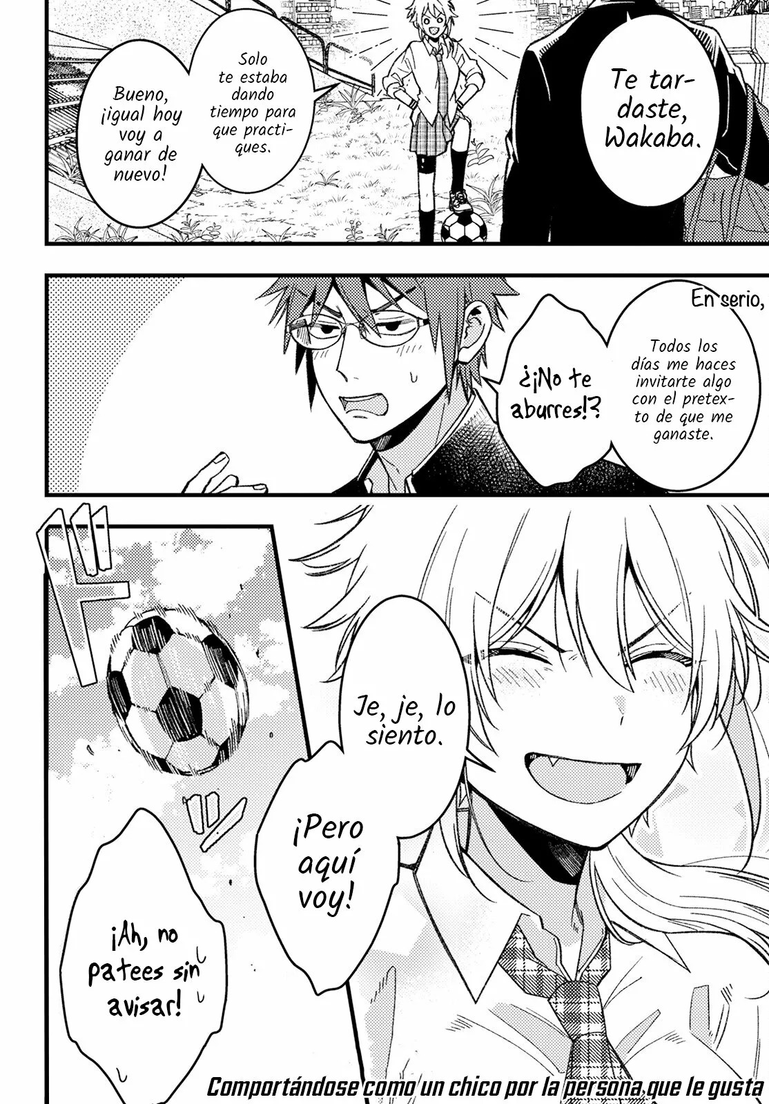 ¡Quiero entender a Wakaba-chan! Capitulo 2 página 14