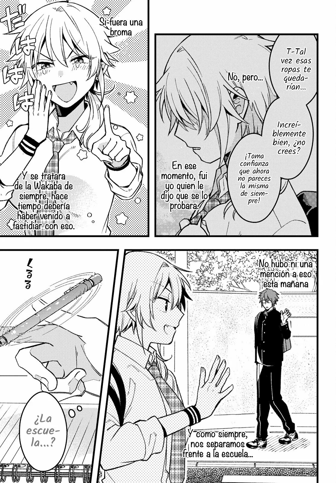 ¡Quiero entender a Wakaba-chan! Capitulo 2 página 7