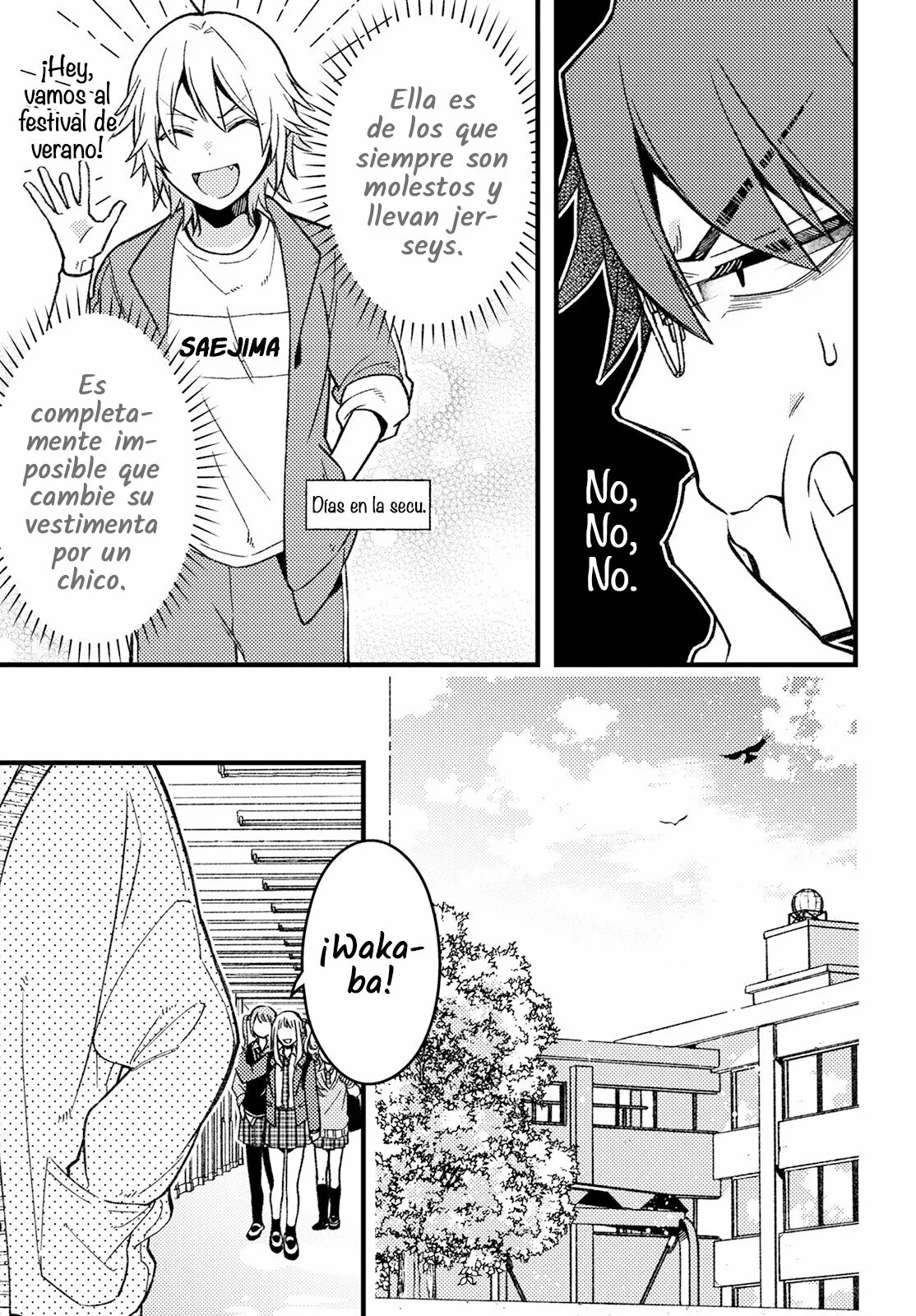 ¡Quiero entender a Wakaba-chan! Capitulo 2 página 9