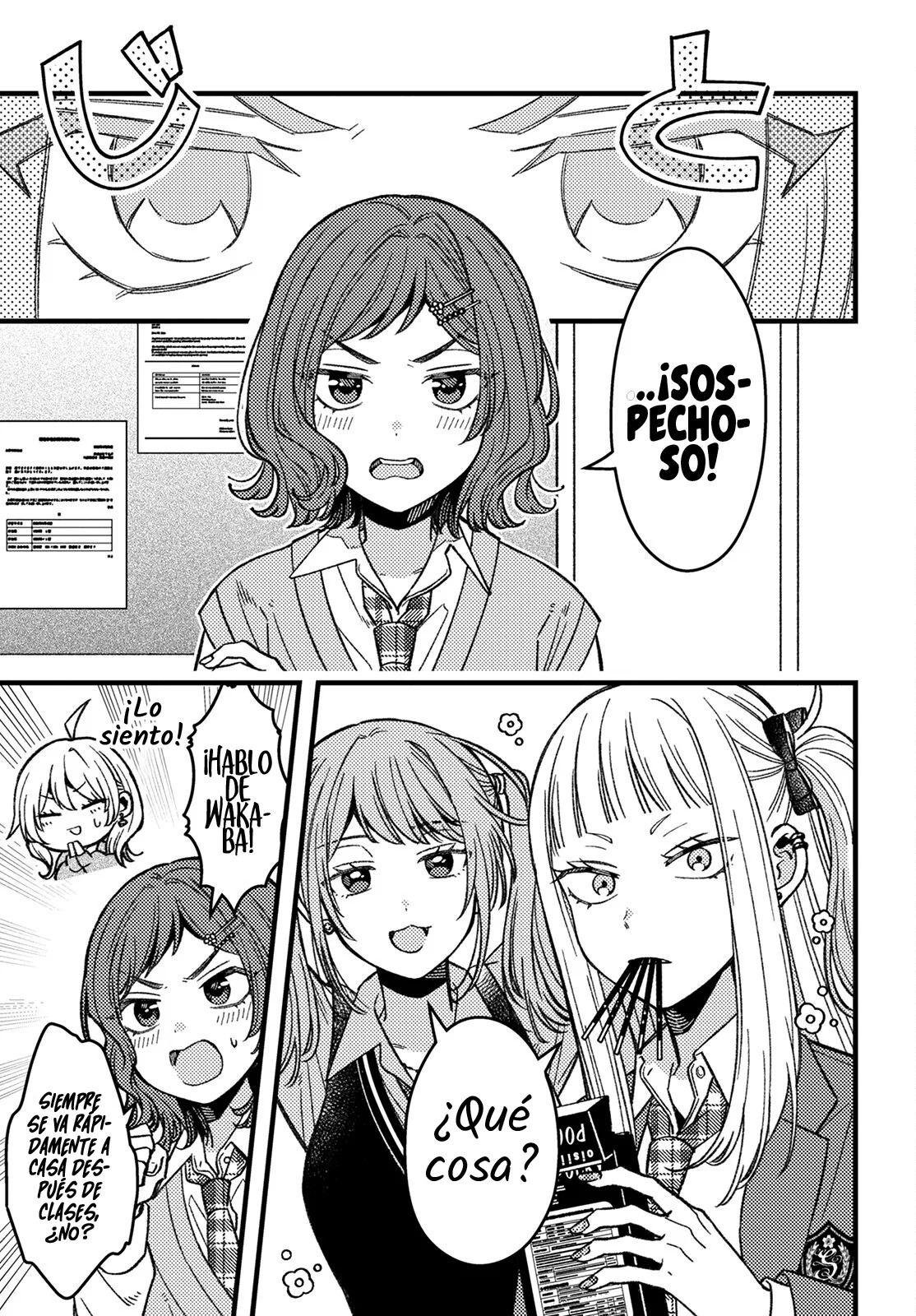 ¡Quiero entender a Wakaba-chan! Capitulo 4 página 5