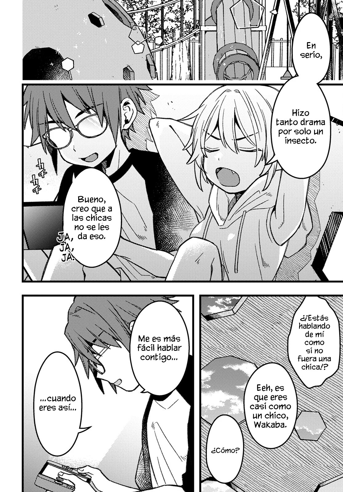 ¡Quiero entender a Wakaba-chan! Capitulo 5 página 6
