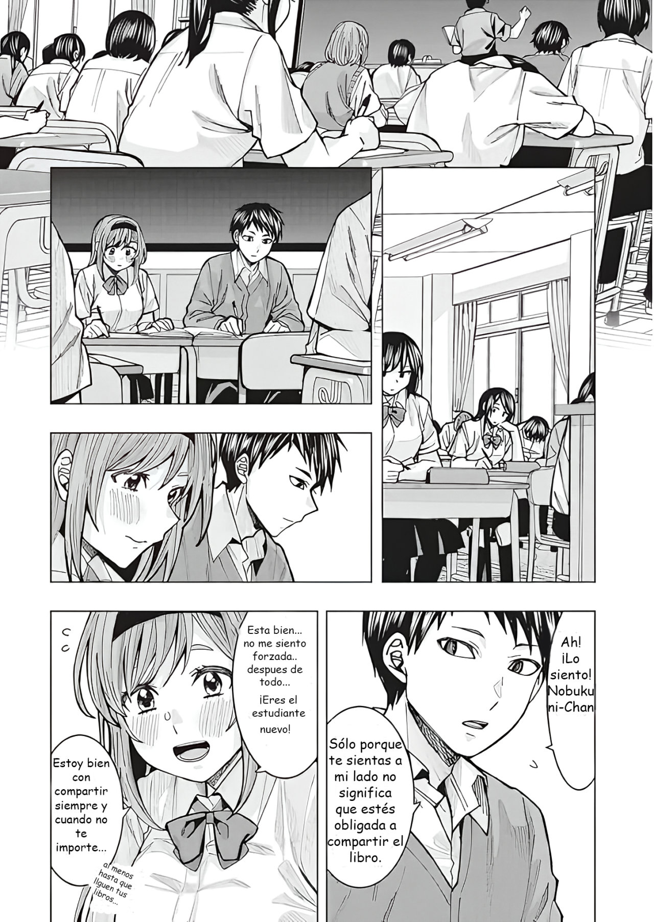 Tonari no Nobukuni-san wa Ore no Koto ga Suki na Ki ga Suru Capitulo 1 página 5