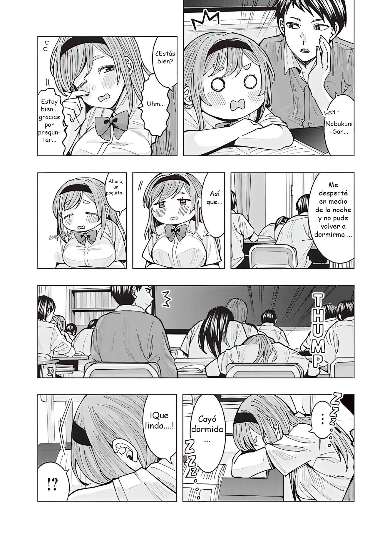 Tonari no Nobukuni-san wa Ore no Koto ga Suki na Ki ga Suru Capitulo 2 página 4
