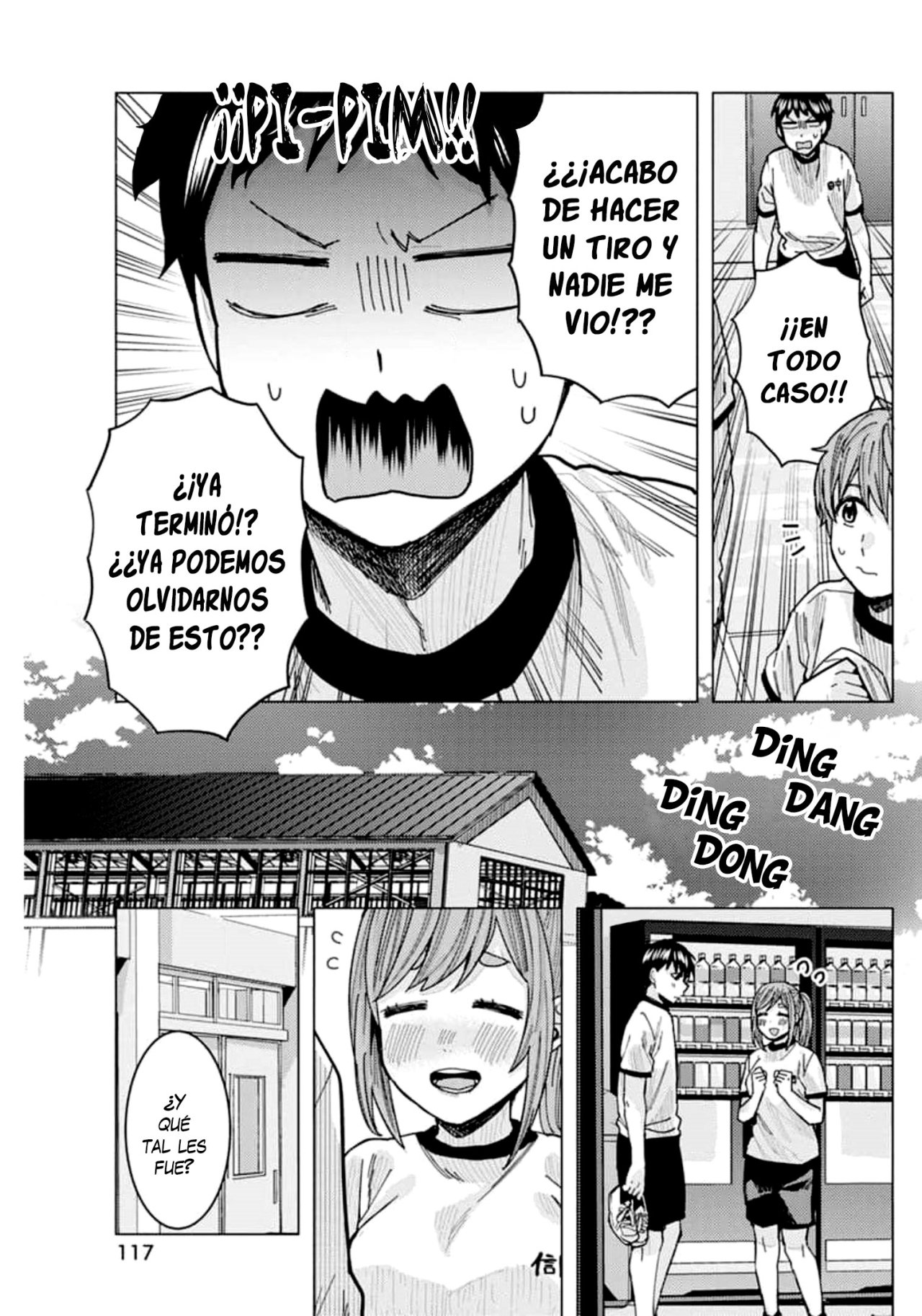 Tonari no Nobukuni-san wa Ore no Koto ga Suki na Ki ga Suru Capitulo 22: Elógialo por sus hazañas en educación física página 15