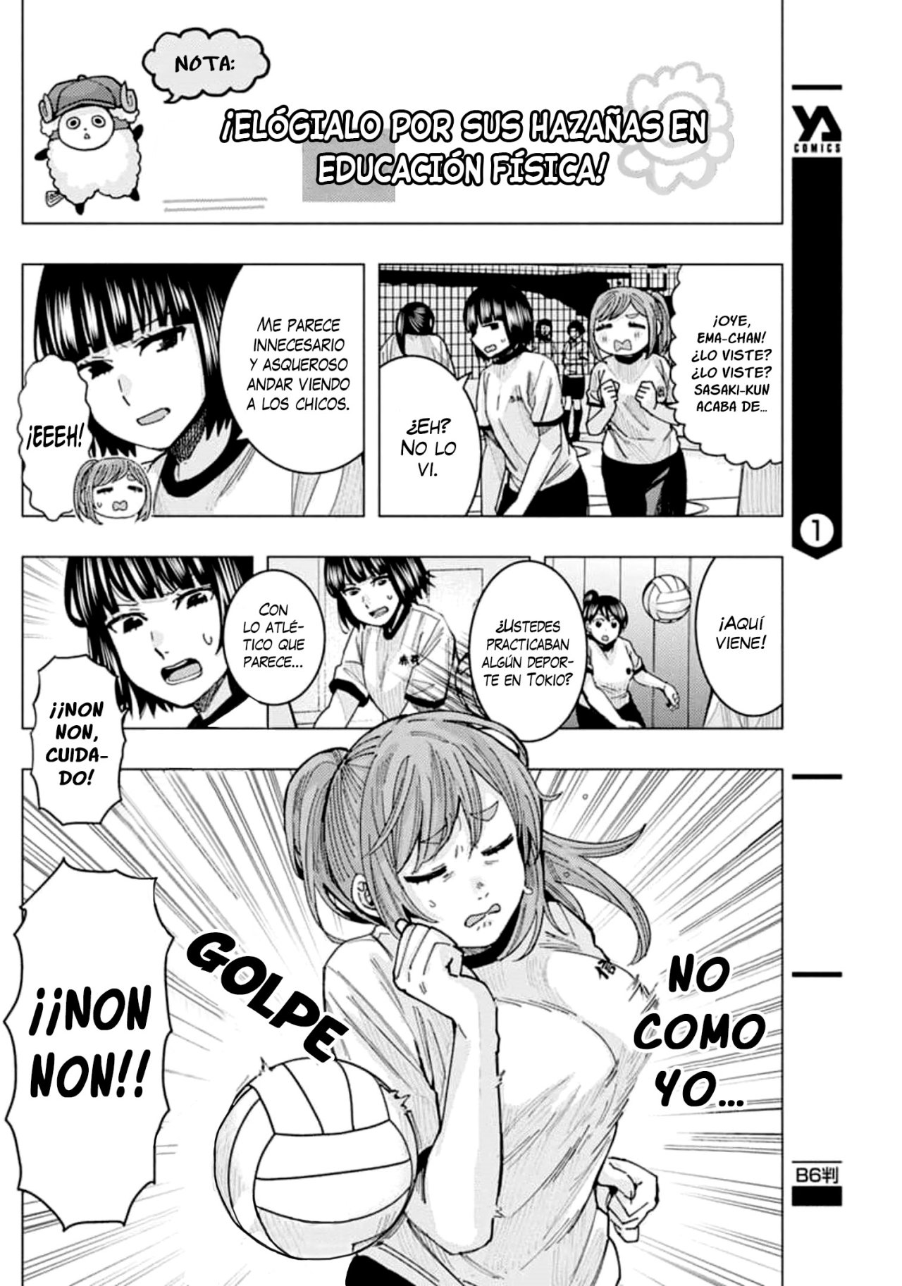 Tonari no Nobukuni-san wa Ore no Koto ga Suki na Ki ga Suru Capitulo 22: Elógialo por sus hazañas en educación física página 8