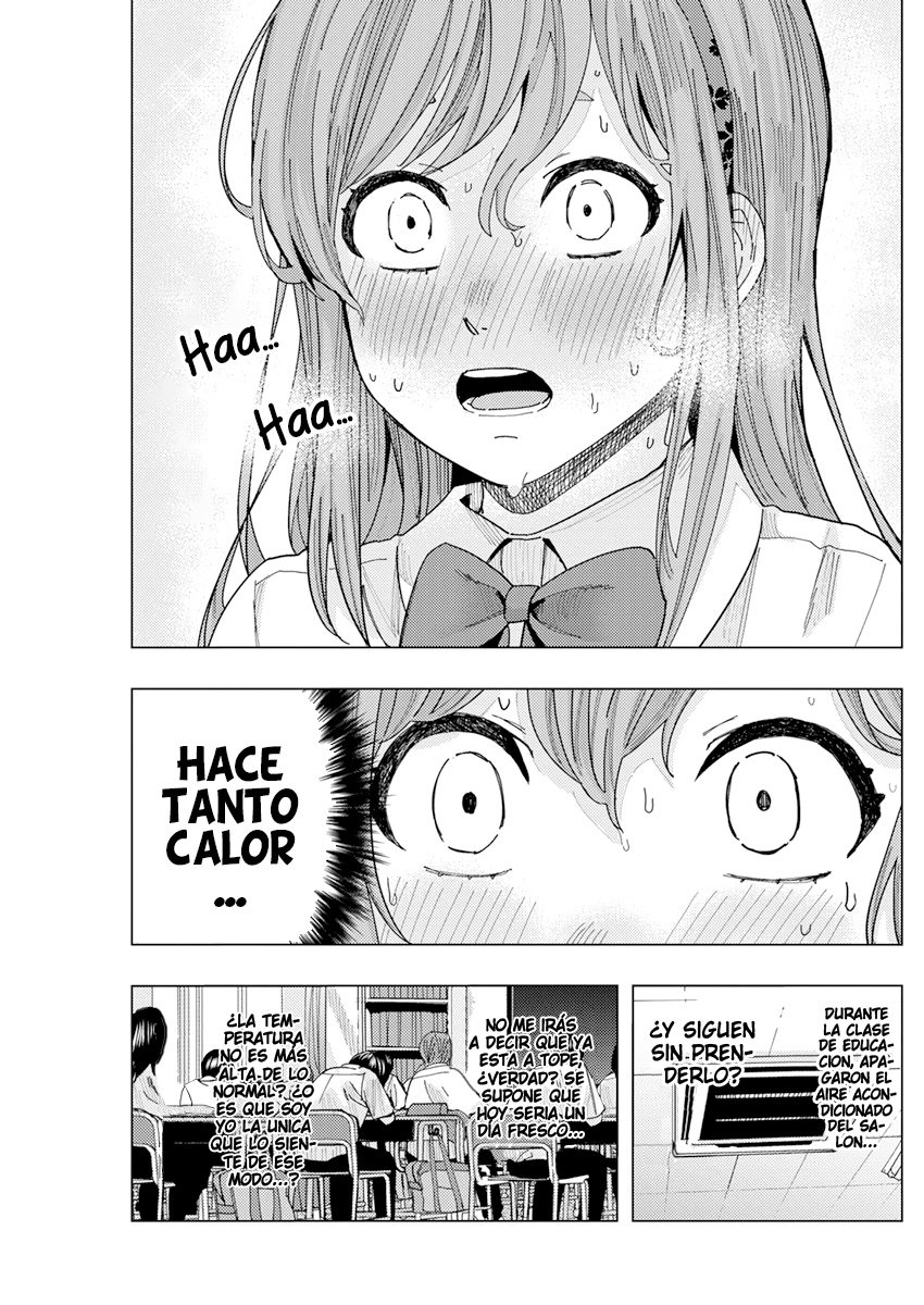 Tonari no Nobukuni-san wa Ore no Koto ga Suki na Ki ga Suru Capitulo 26: Haz del beso indirecto algo casual ¡No te sonrojes! página 5