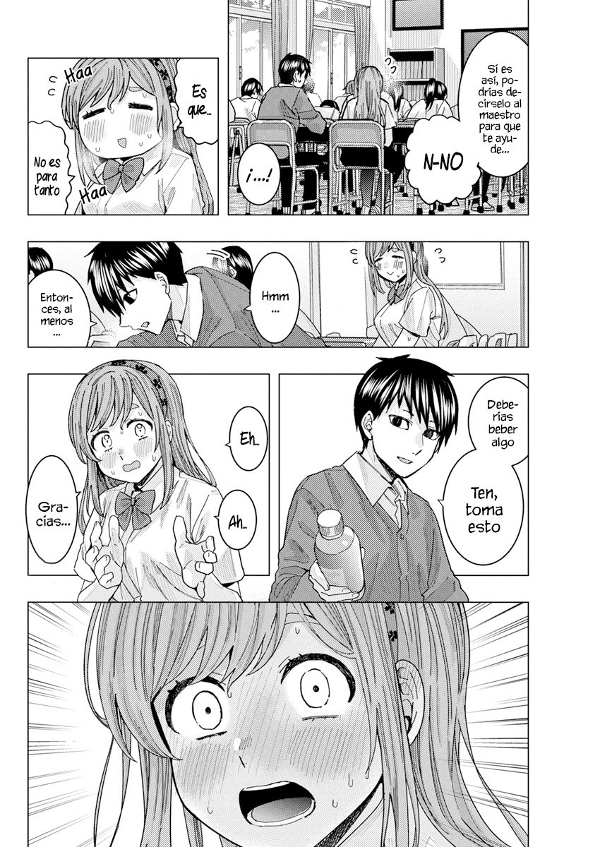 Tonari no Nobukuni-san wa Ore no Koto ga Suki na Ki ga Suru Capitulo 26: Haz del beso indirecto algo casual ¡No te sonrojes! página 8