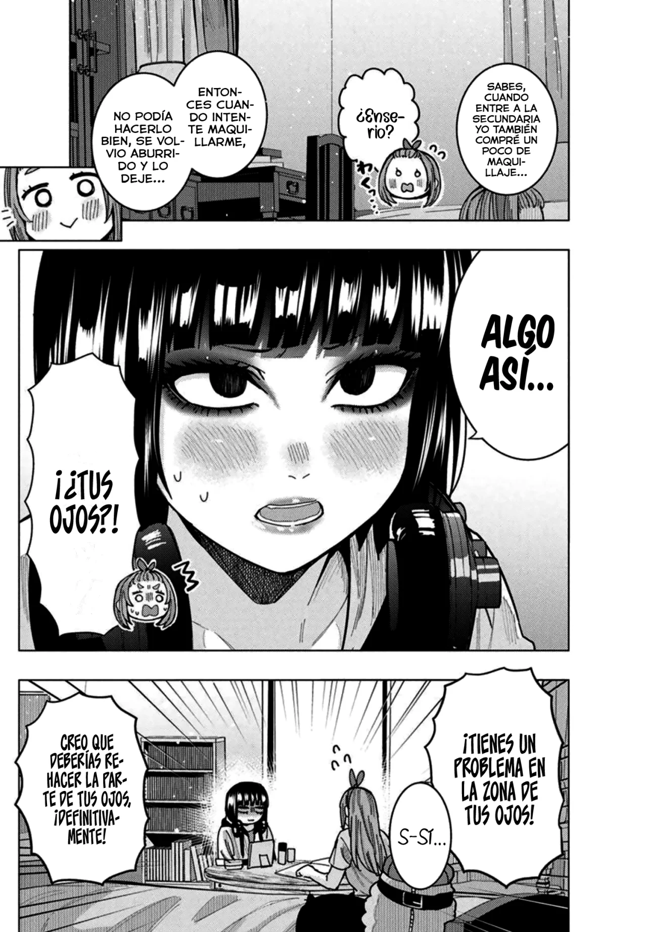 Tonari no Nobukuni-san wa Ore no Koto ga Suki na Ki ga Suru Capitulo 33: ¡A los chicos les gusta el maquillaje ligero! página 11