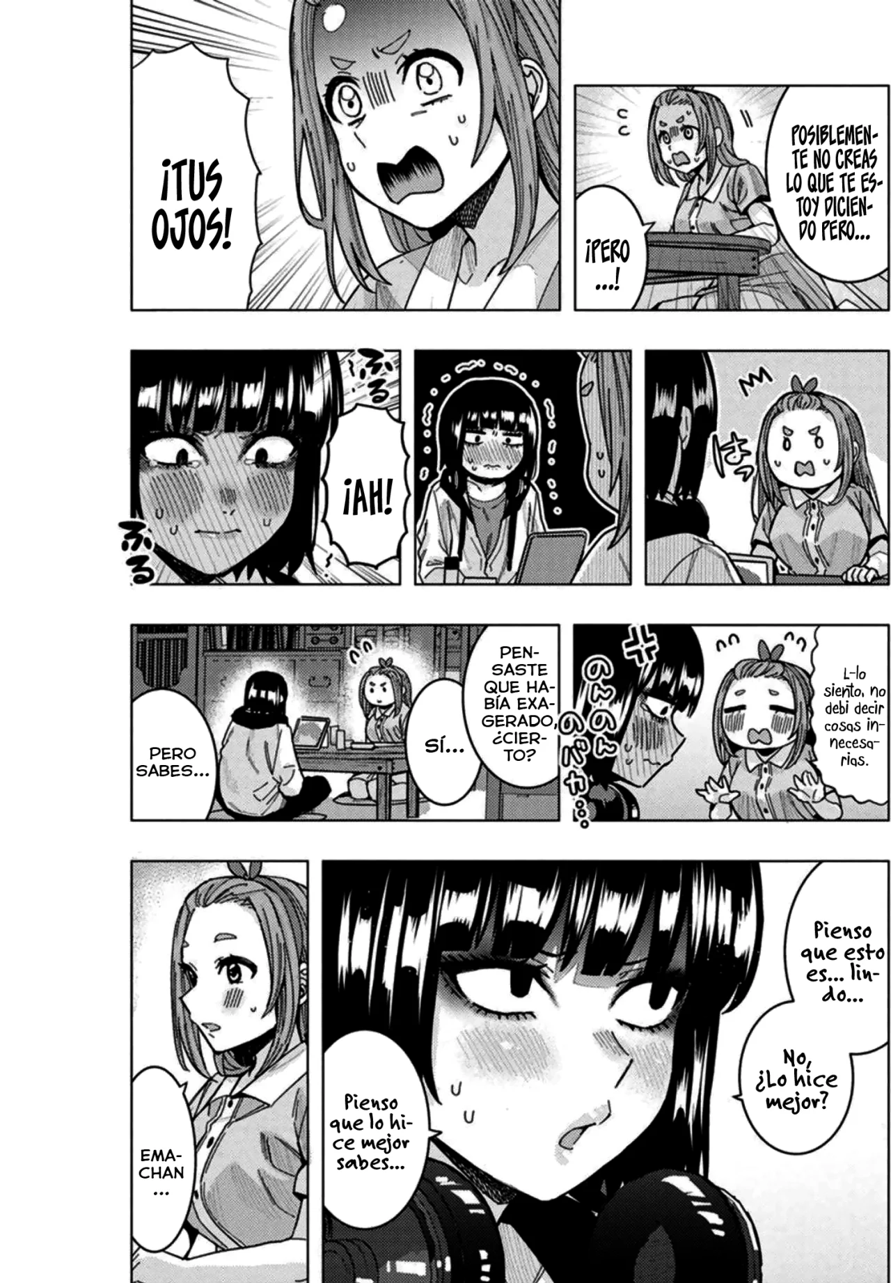 Tonari no Nobukuni-san wa Ore no Koto ga Suki na Ki ga Suru Capitulo 33: ¡A los chicos les gusta el maquillaje ligero! página 12