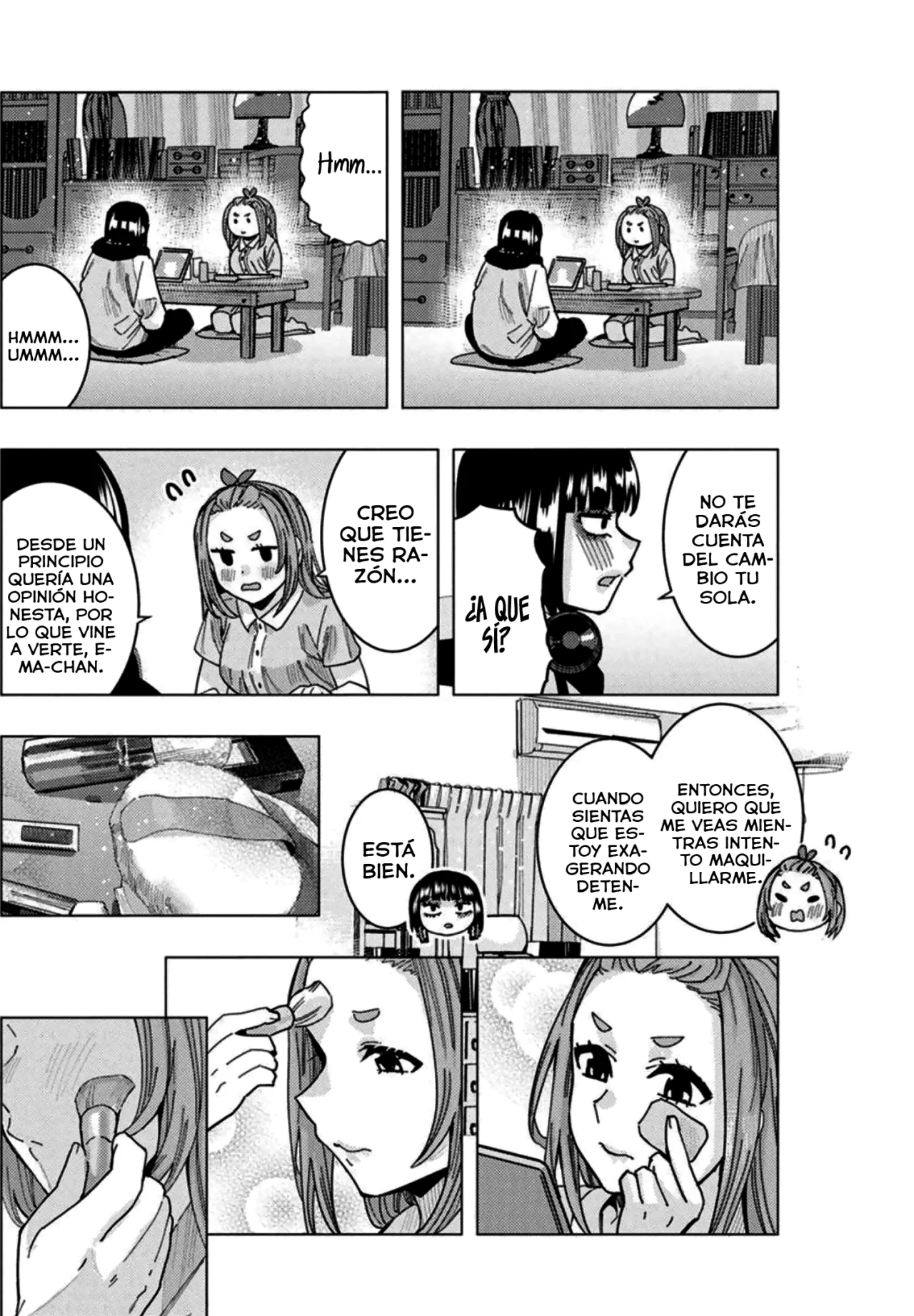 Tonari no Nobukuni-san wa Ore no Koto ga Suki na Ki ga Suru Capitulo 33: ¡A los chicos les gusta el maquillaje ligero! página 13