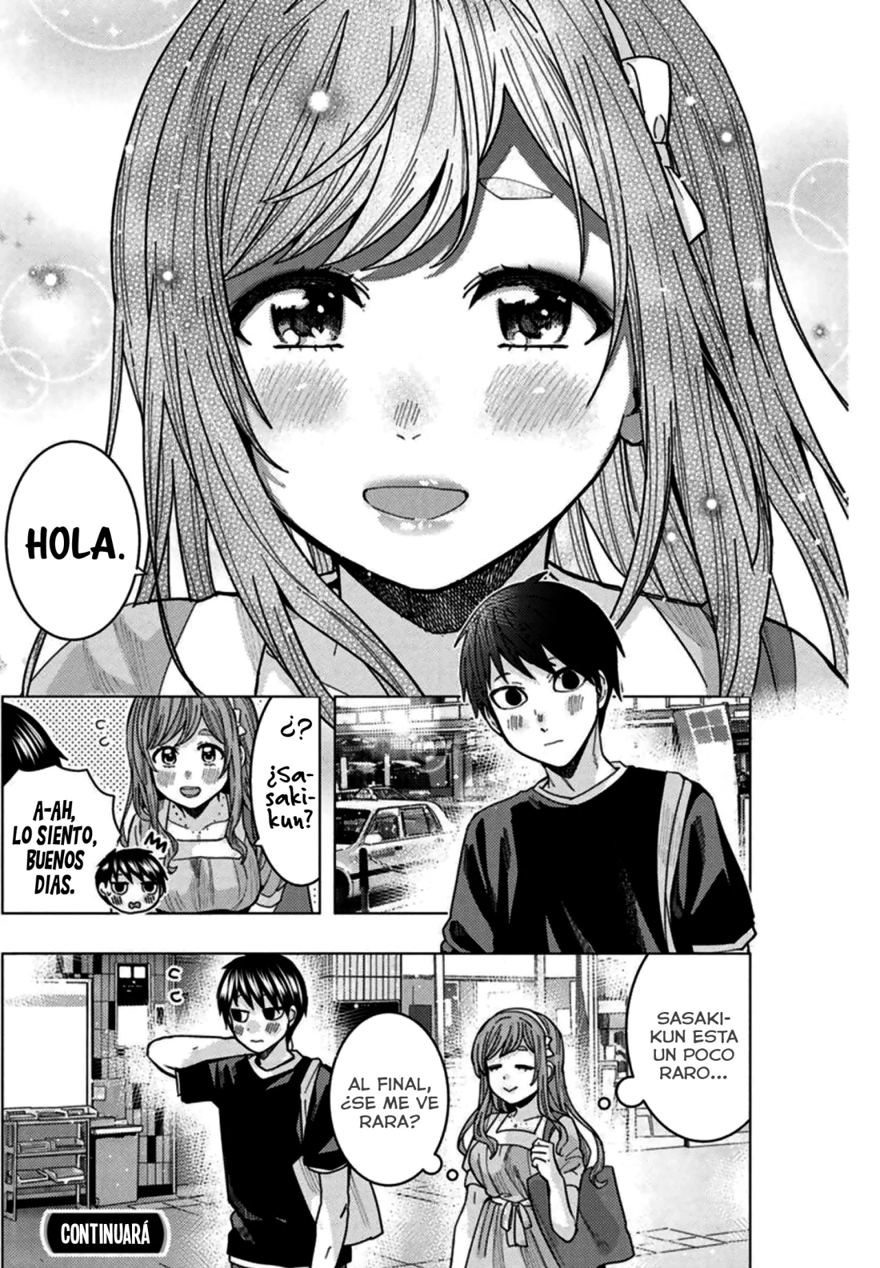 Tonari no Nobukuni-san wa Ore no Koto ga Suki na Ki ga Suru Capitulo 33: ¡A los chicos les gusta el maquillaje ligero! página 17